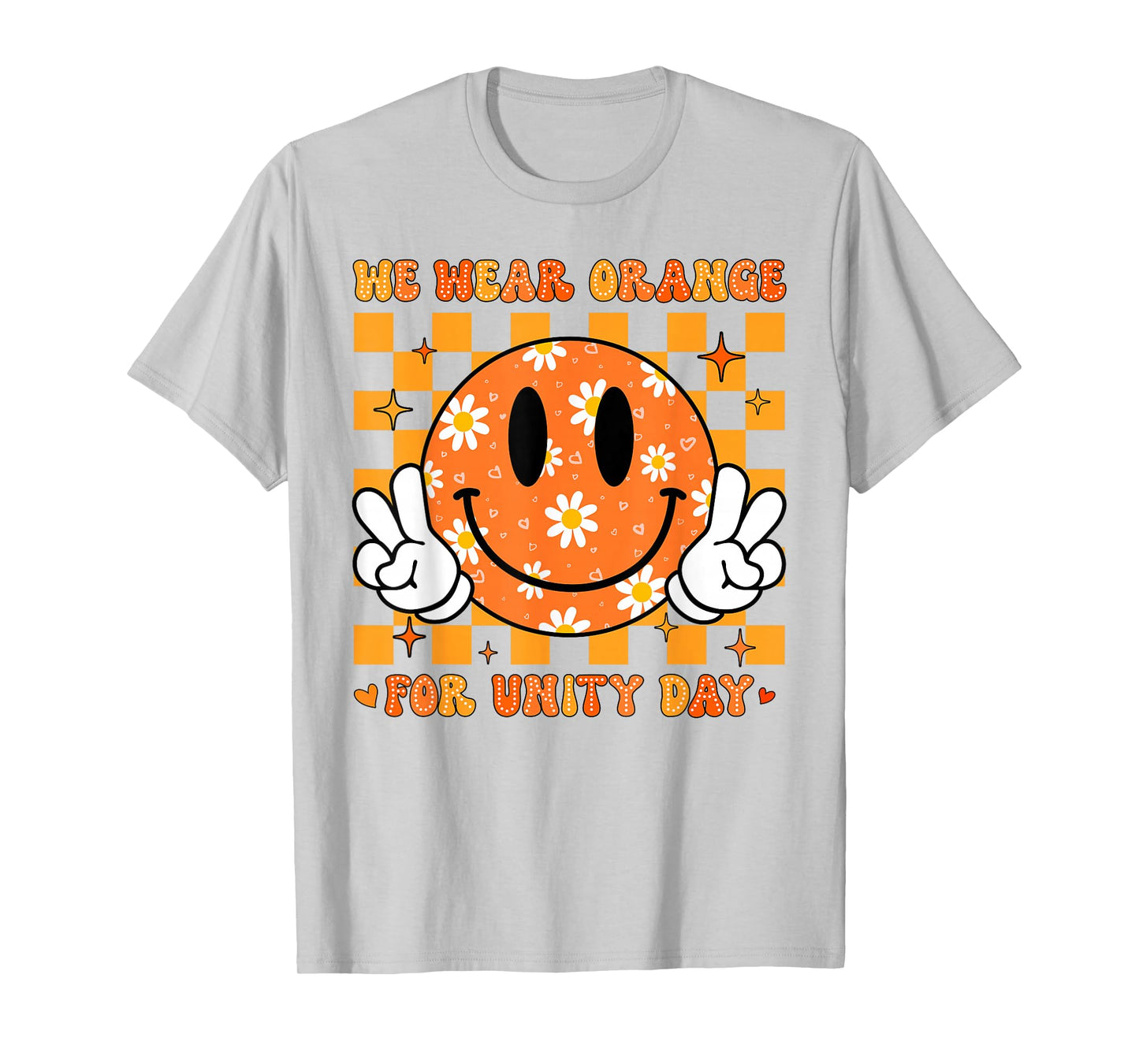 Unity Day End Bullying We Wear Orange Inspirational Quotes T-Shirt