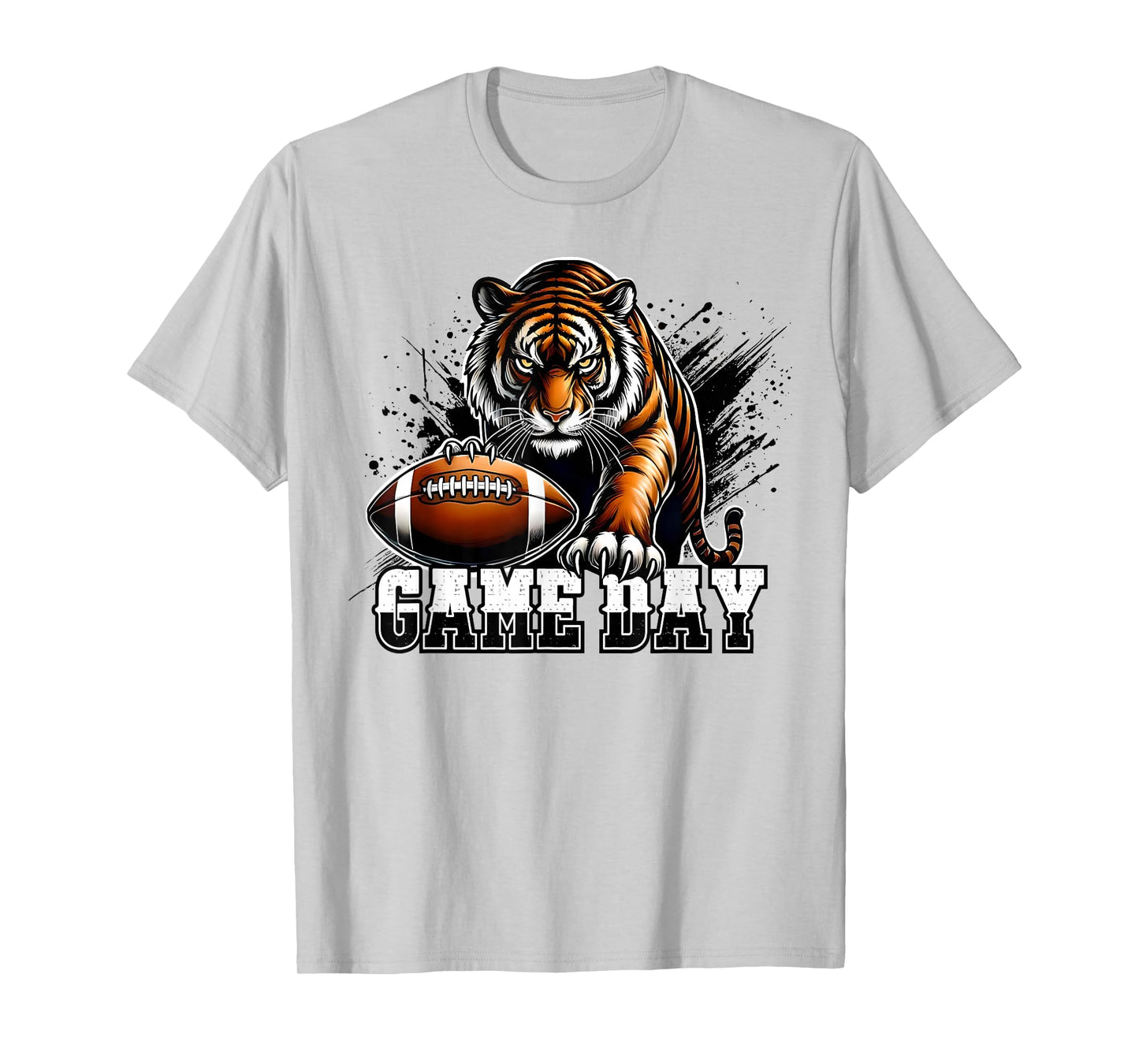 Touchdown American Football Game Day Thanksgiving Tiger Cool T-Shirt