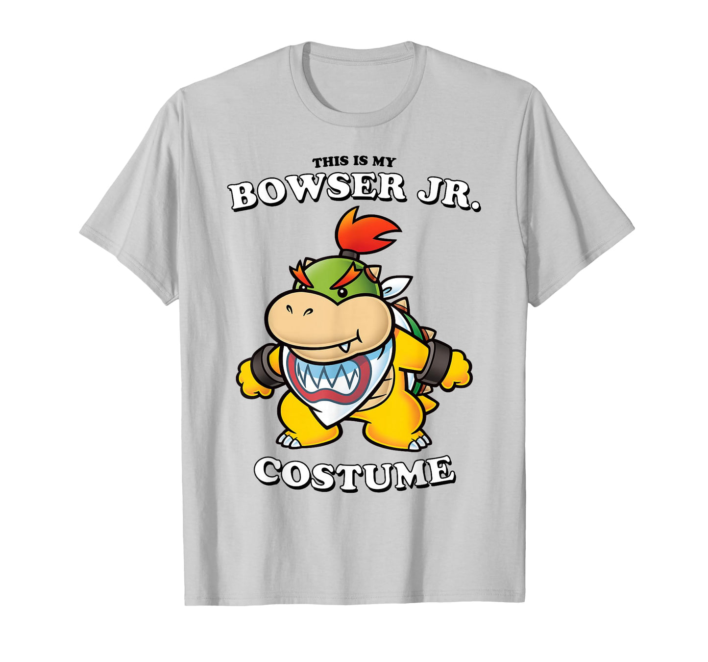 Super Mario Bros Halloween This Is My Bowser Jr. Costume T-Shirt