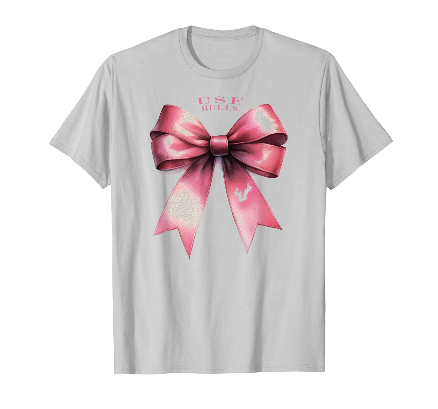 South Florida Bulls Bow Pink Officially Licensed T-Shirt