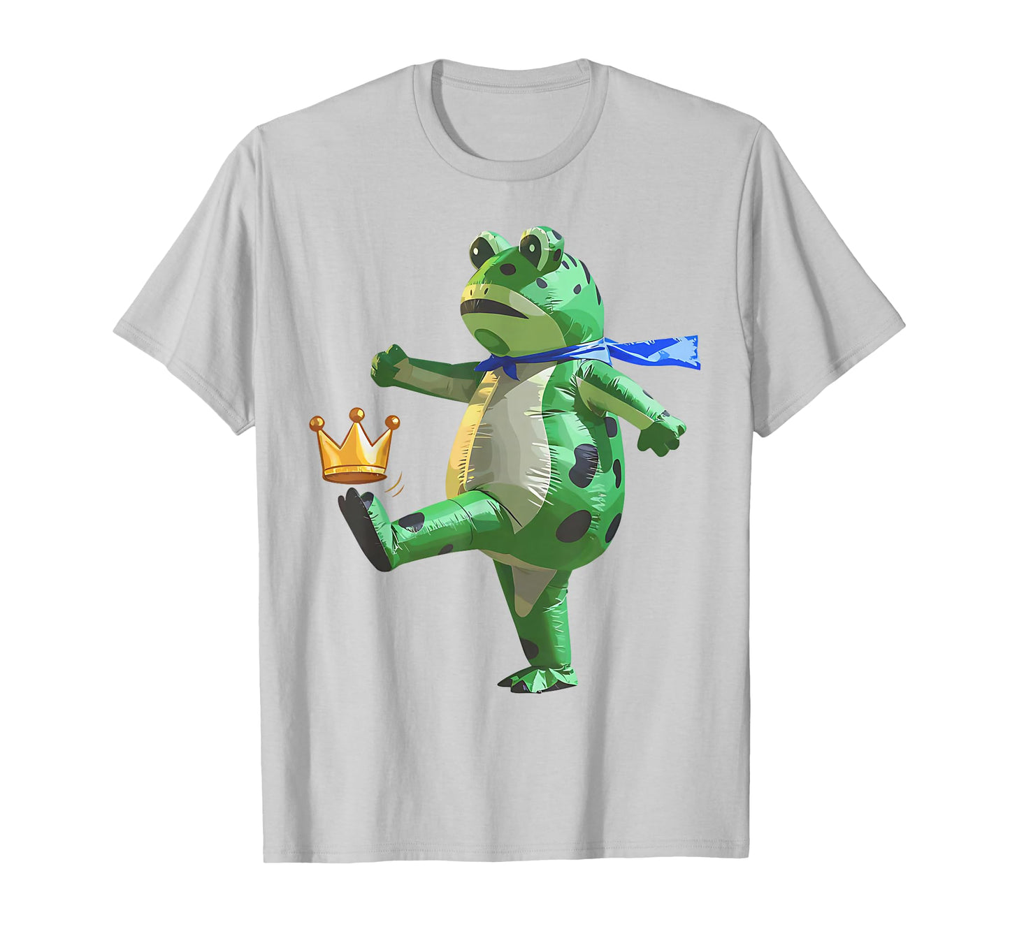 Funny No Kings - Portland Frog Protest T-Shirt
