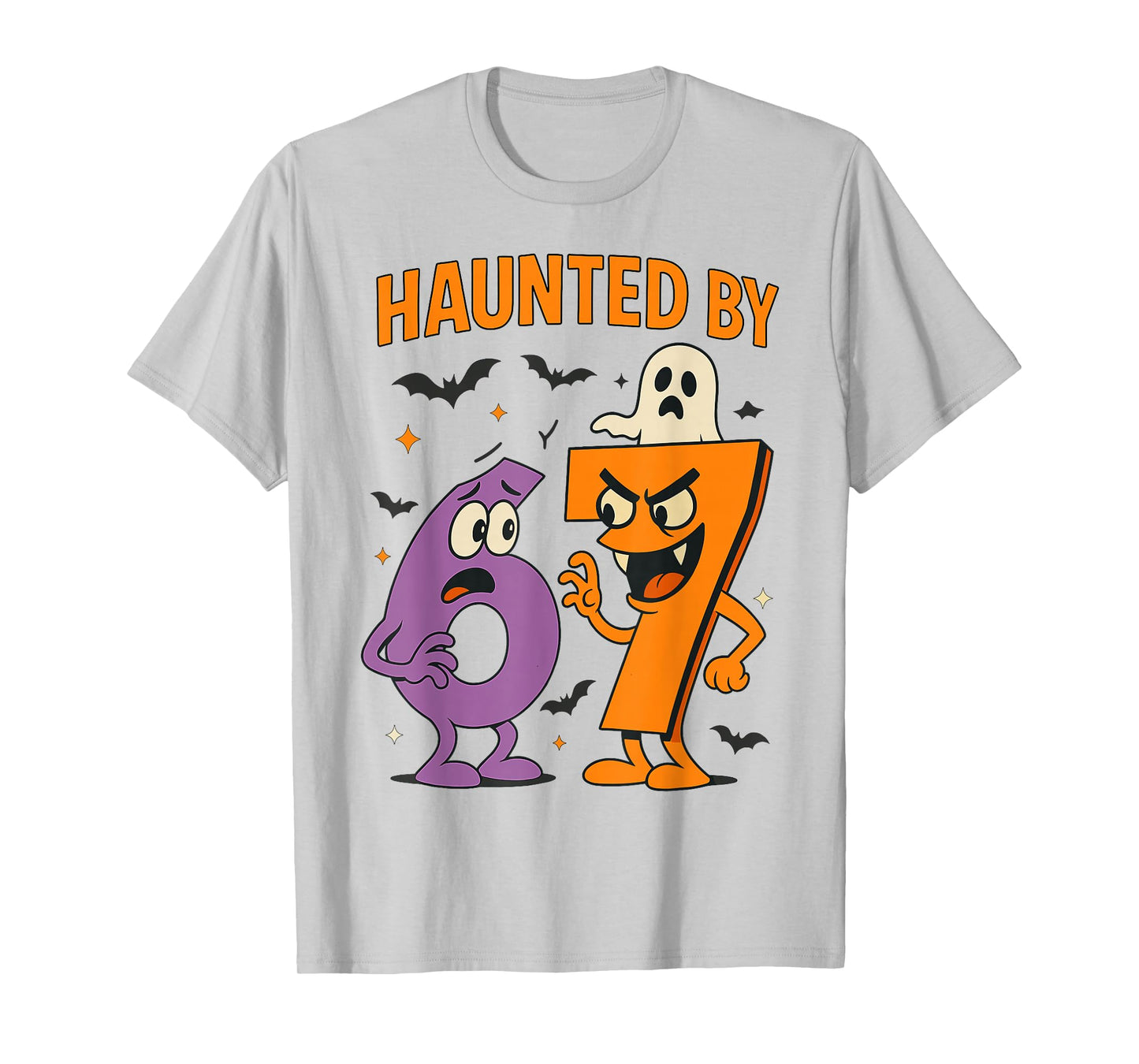 Haunted by 6-7 Six Seven Halloween 6 7 Meme T-Shirt