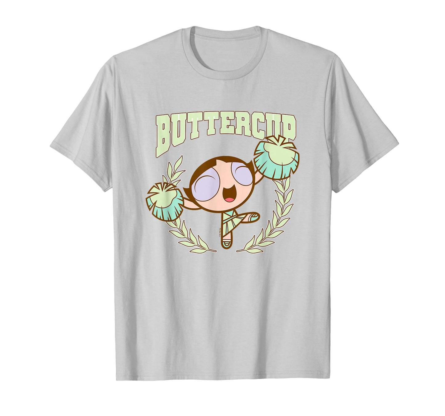 The Powerpuff Girls Buttercup Cheerleader Outfit Retro T-Shirt