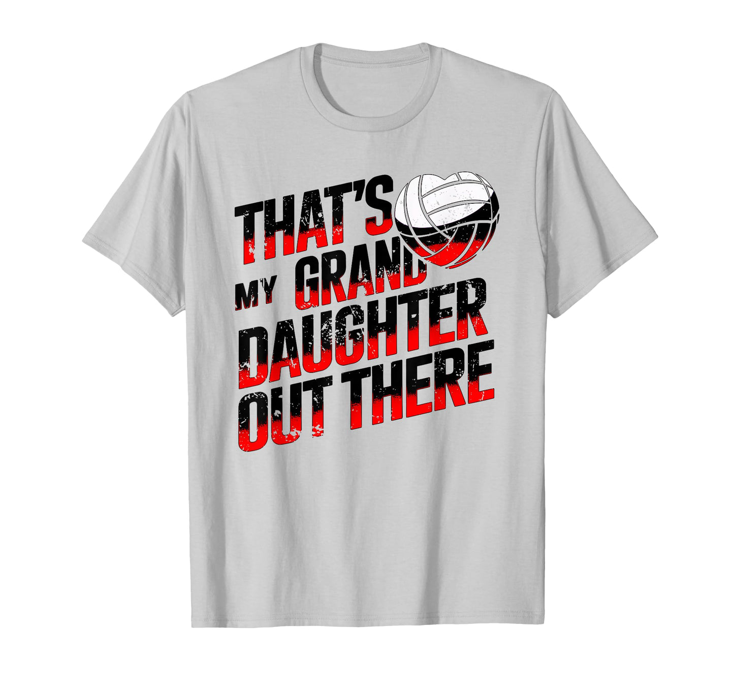 That's My Granddaughter Out There Volleyball For Grandma T-Shirt