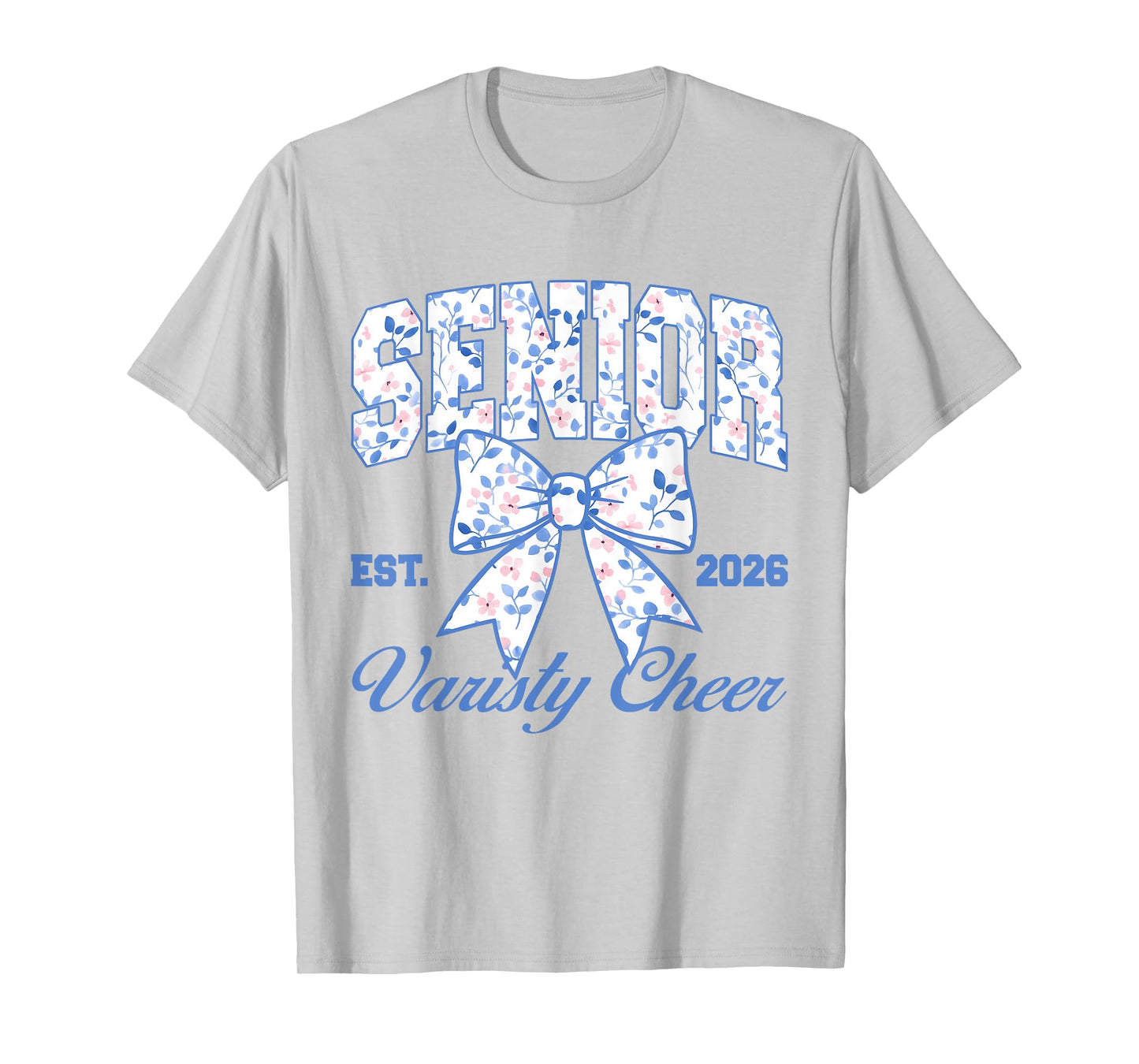 Cheer Senior Class Of 2026 High School Cheerleading Senior T-Shirt