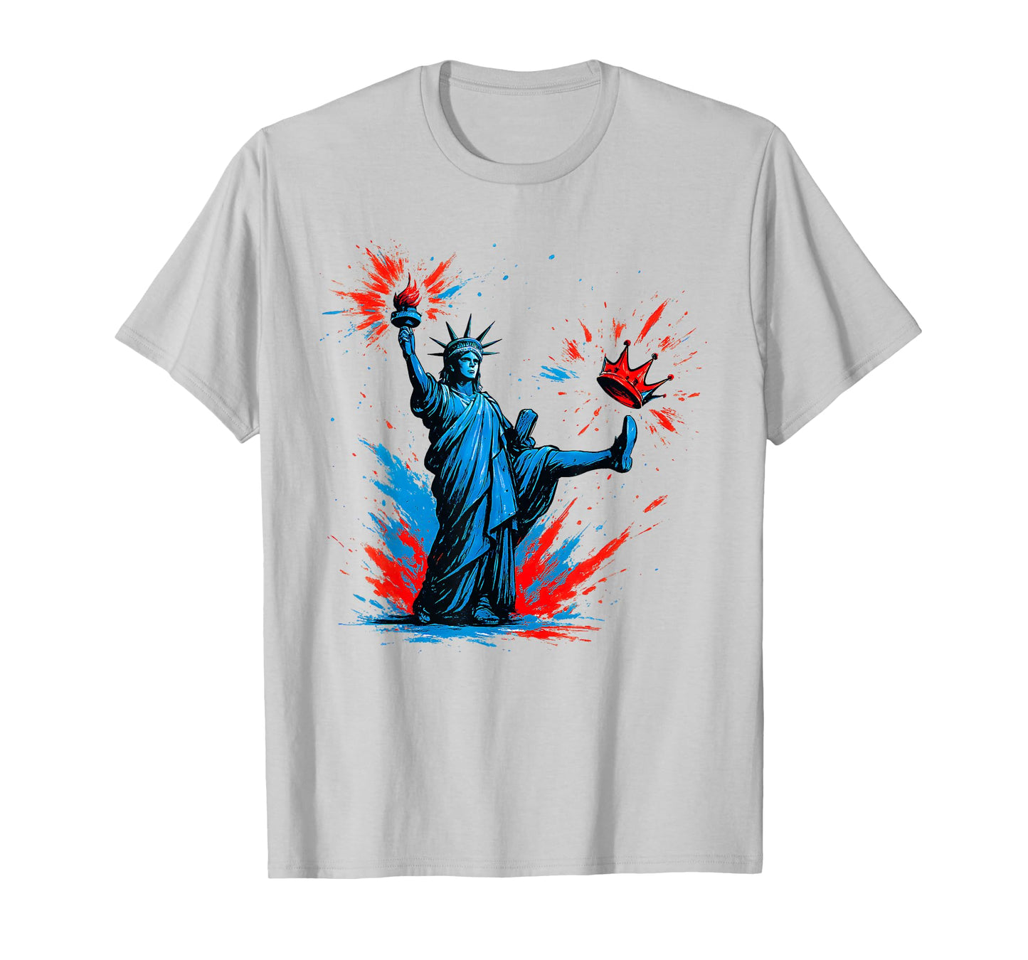 No Kings Statue of Liberty Art October 18 T-Shirt