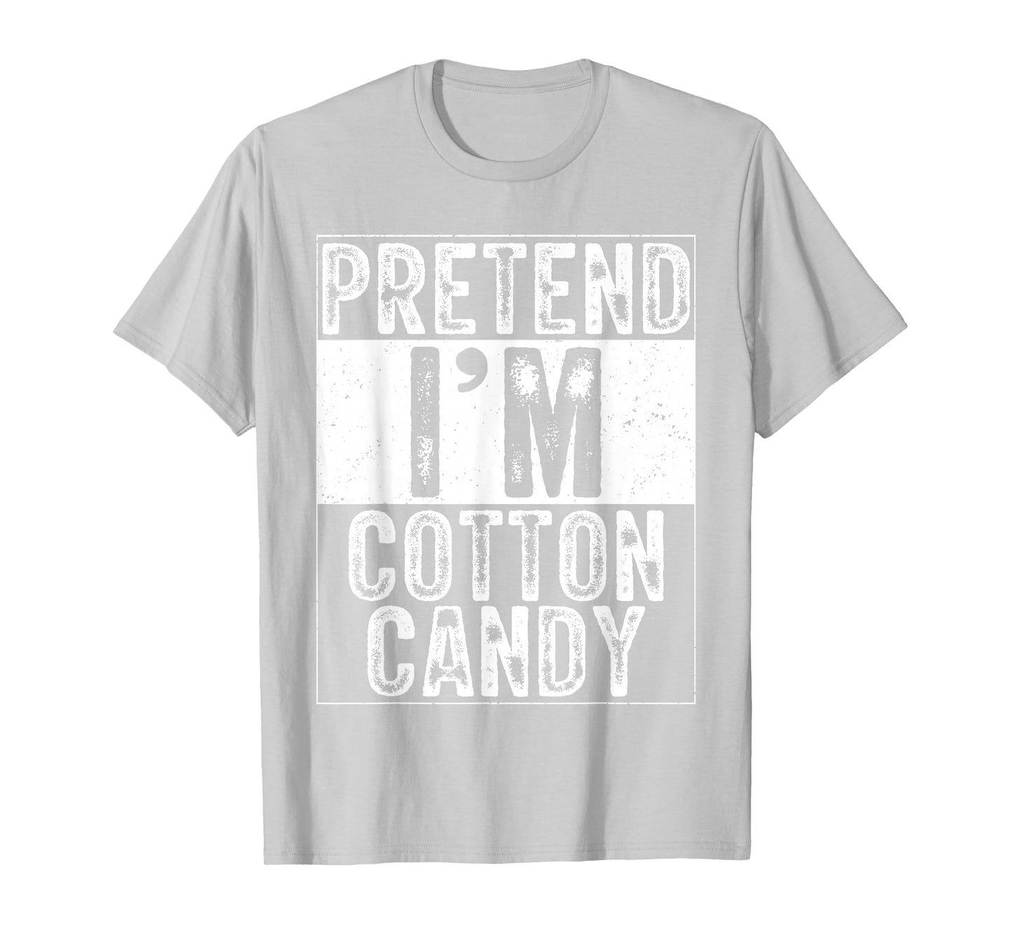 Pretend I'm Cotton Candy Family Women Men Costume Halloween T-Shirt