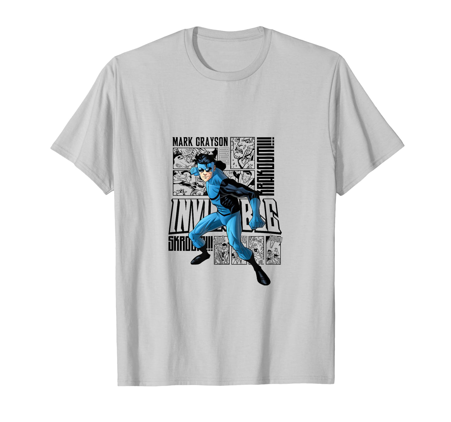 Invincible Blue Suit Collage T-Shirt