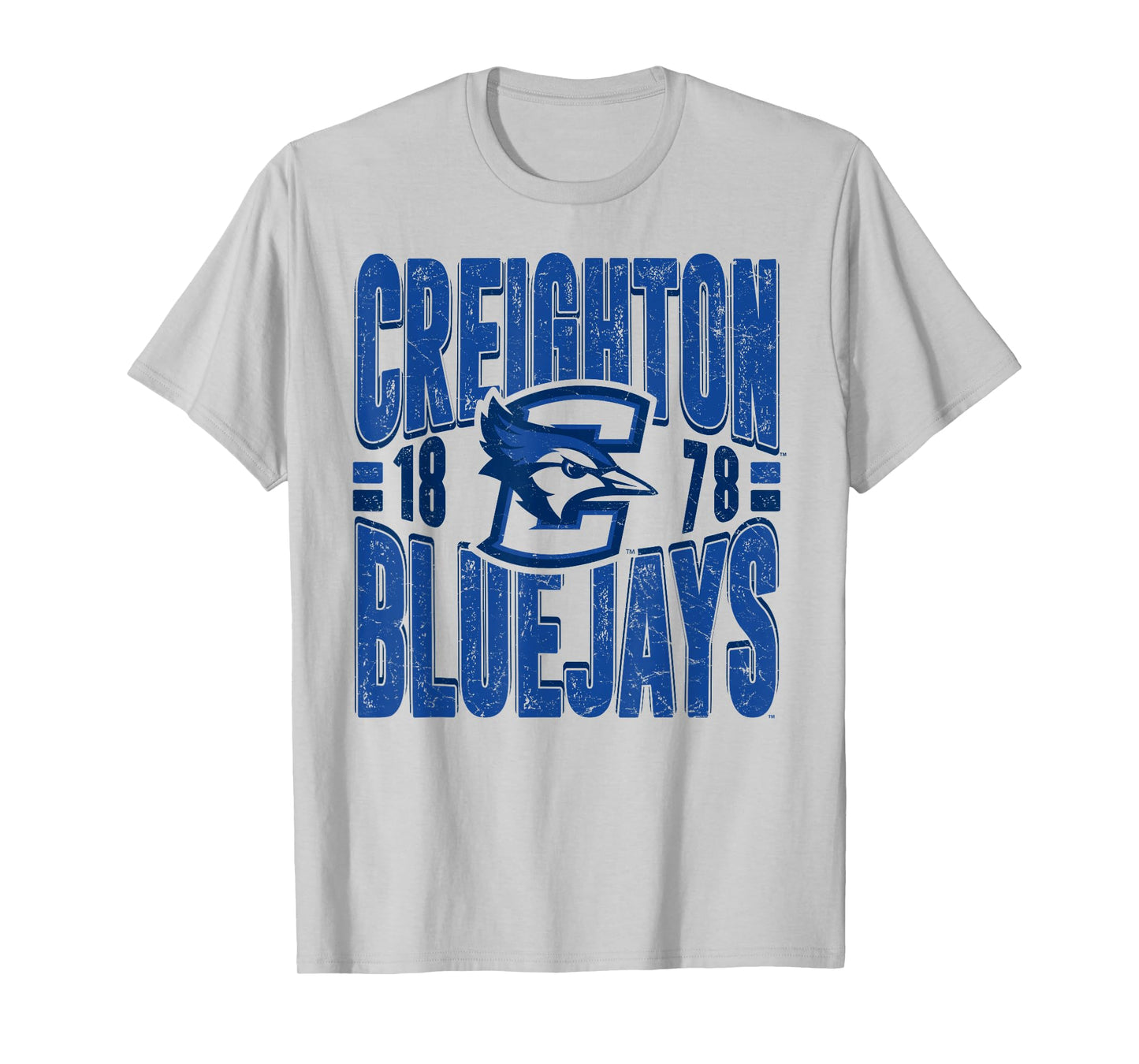 Creighton Bluejays Vintage 90's Retro White T-Shirt