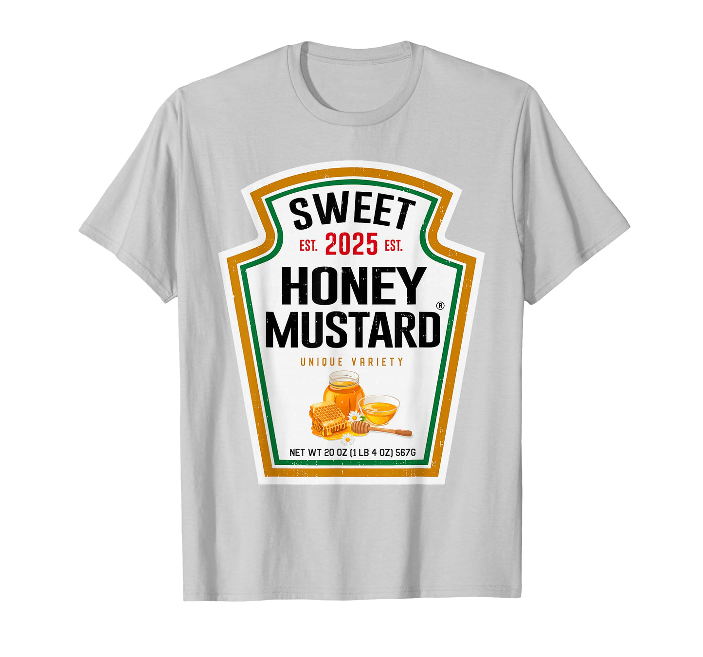 Honey Mustard Condiment DIY Halloween Costume Matching Group T-Shirt