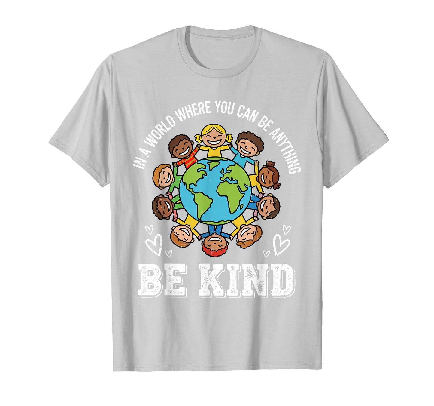 Unity Day Orange Be Kind Earth Anti Bullying Boys Girls Kids T-Shirt