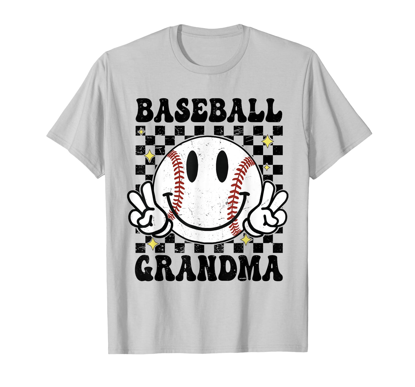 Baseball Grandma - Game Day Baseball Grandma T-Shirt