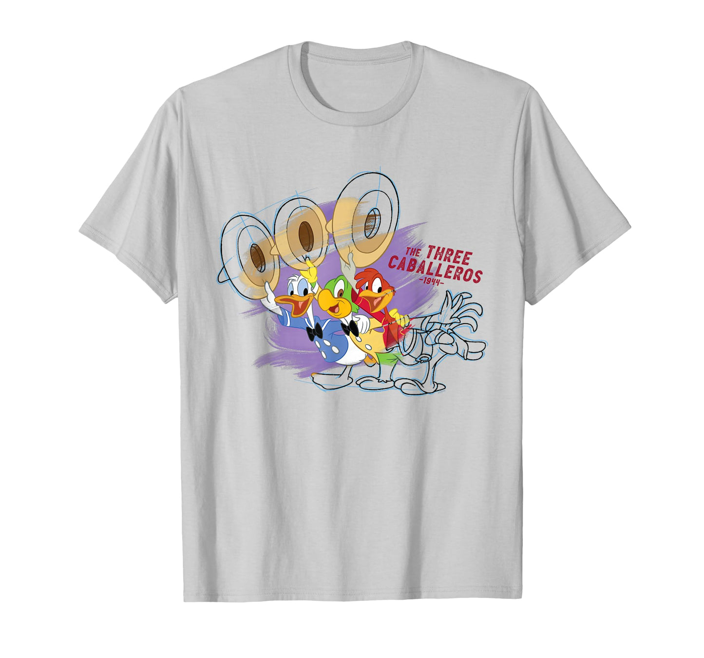 Disney Ink and Paint The Three Caballeros 1944 T-Shirt