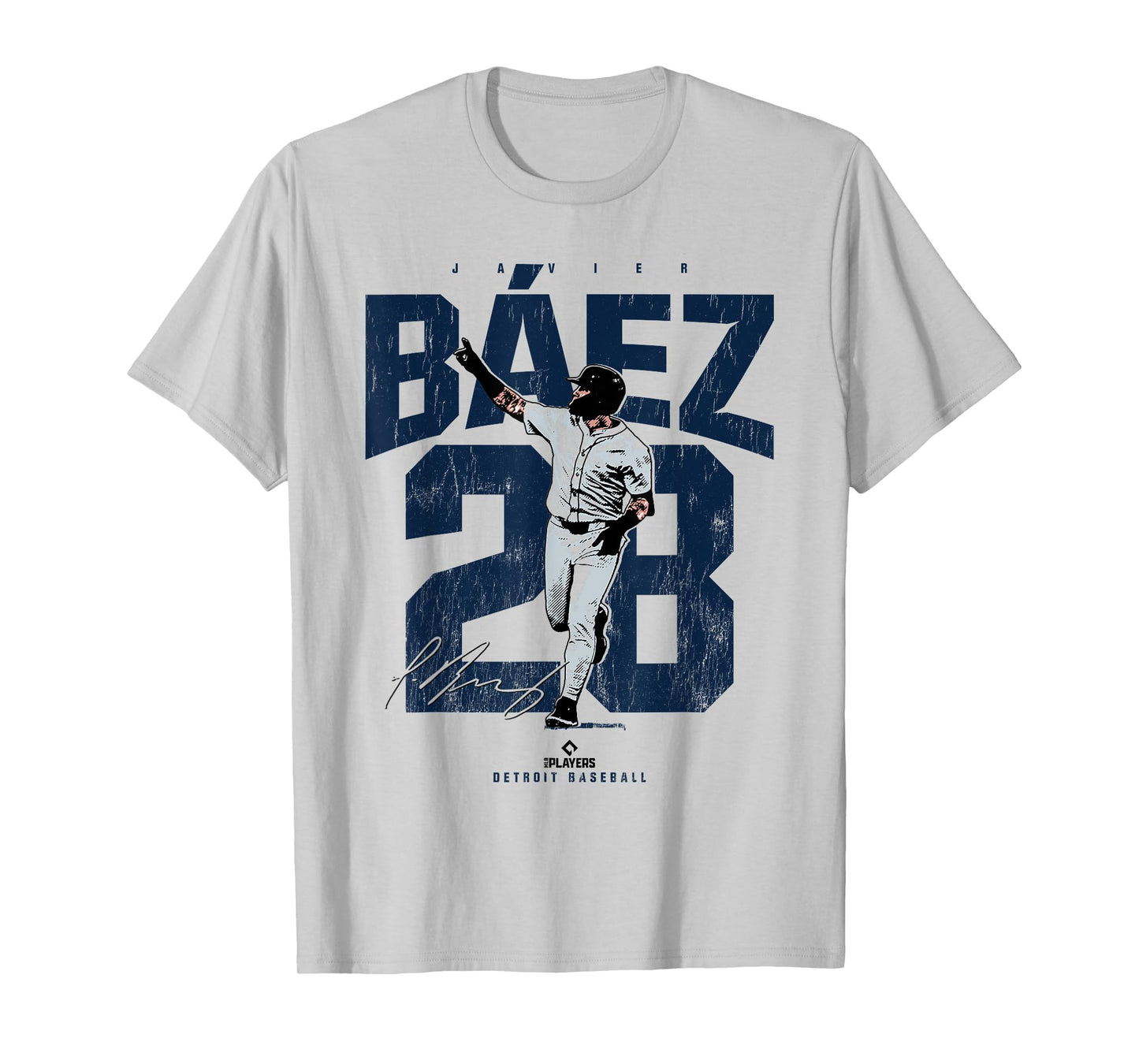 Javier Baez | Detroit Baseball Players | MLBJBA3901 T-Shirt