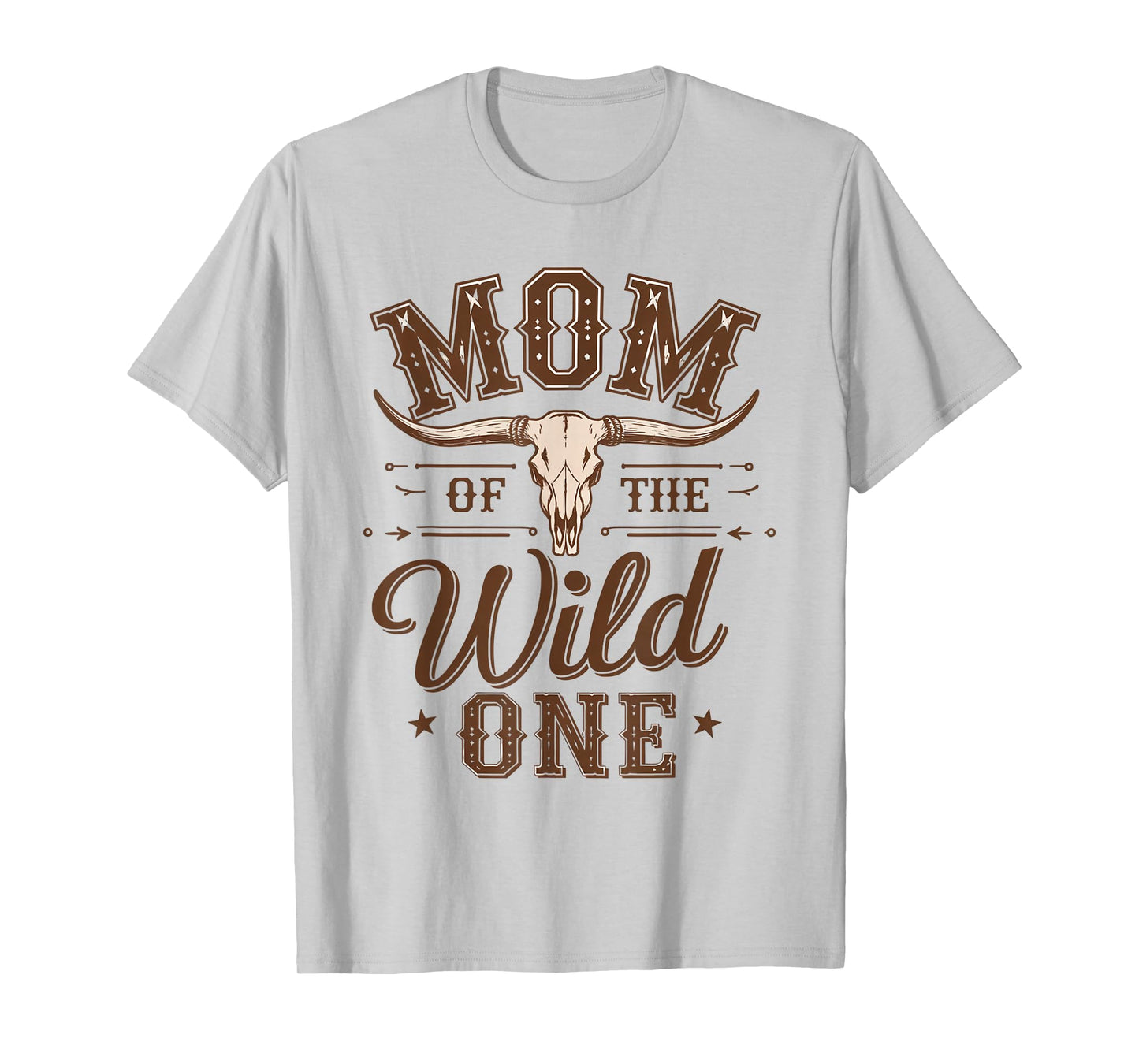 Mom Of The Wild One Cowboy Western Rodeo Party Matching T-Shirt