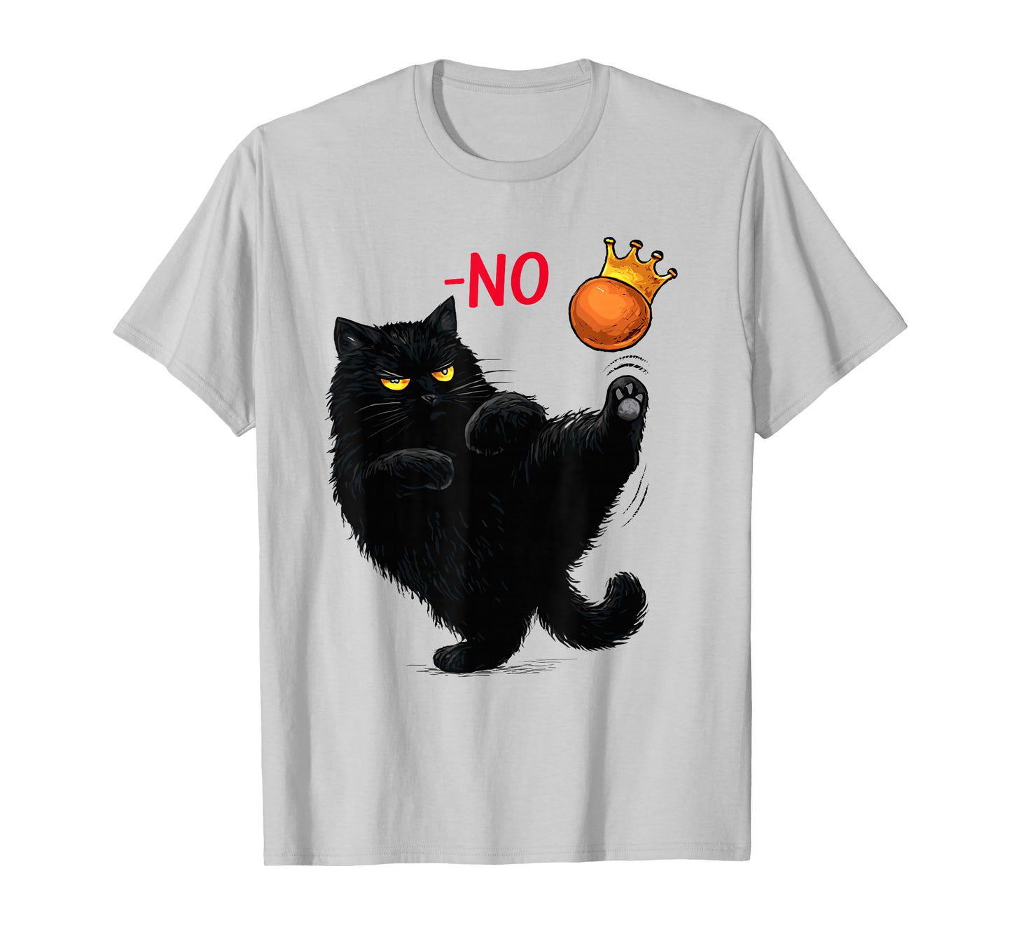 No Kings in America October 18 Black Cat Halloween T-Shirt