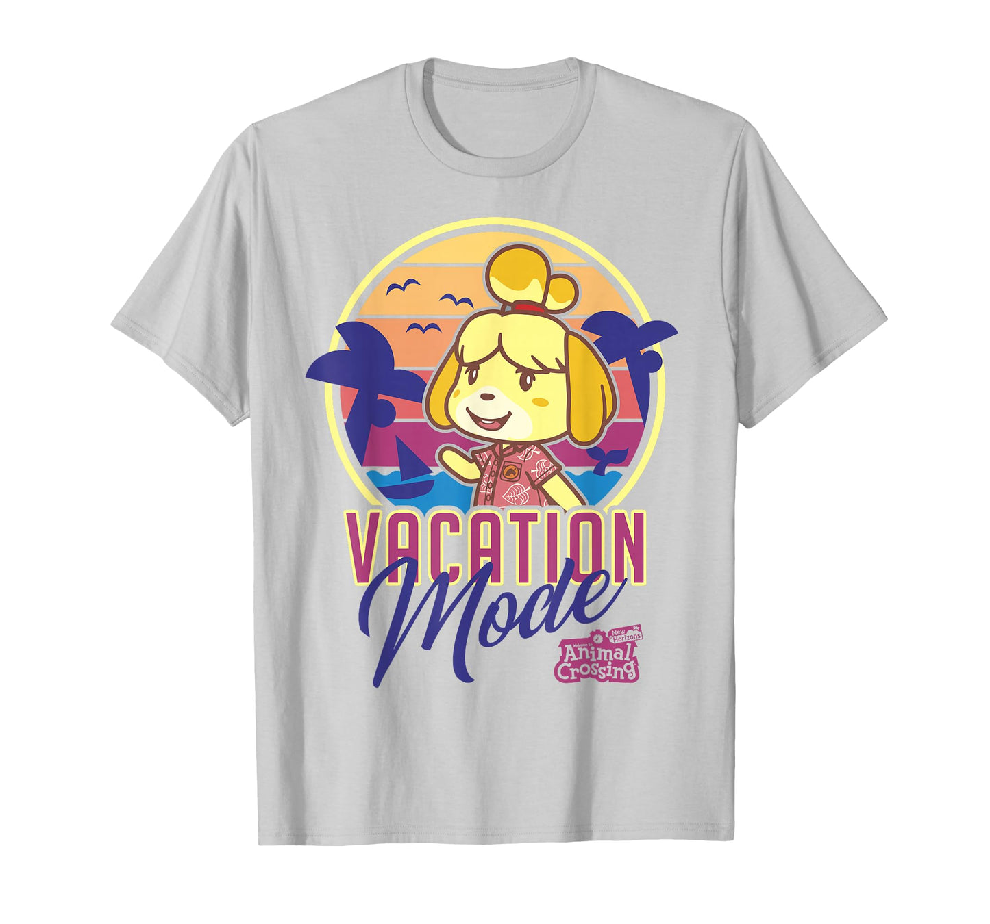 Animal Crossing: New Horizons Isabelle Vacation Mode Vintage T-Shirt