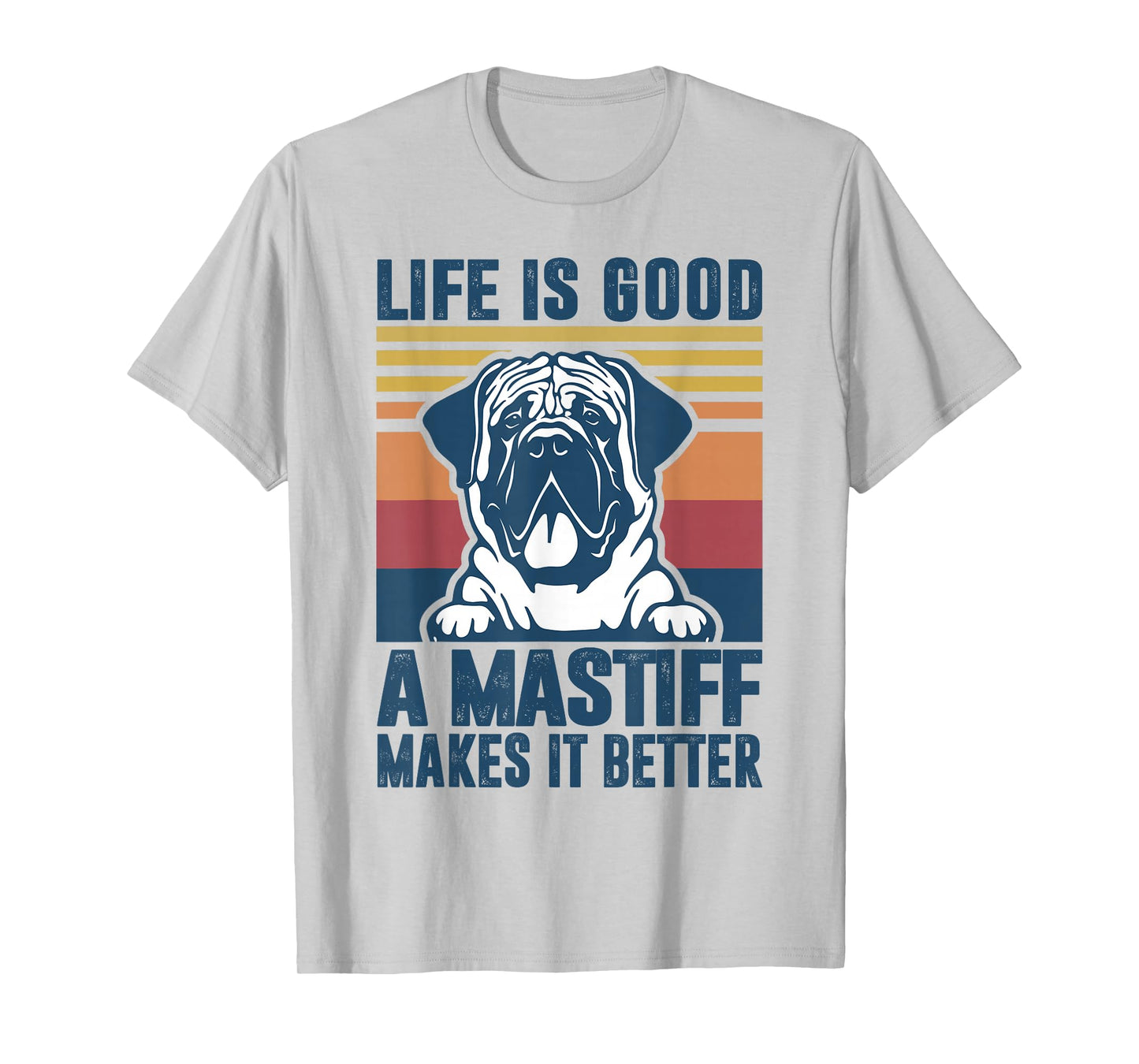 English Mastiff Gifts For Women Men Mastiff Dog Dad Dog Mom T-Shirt