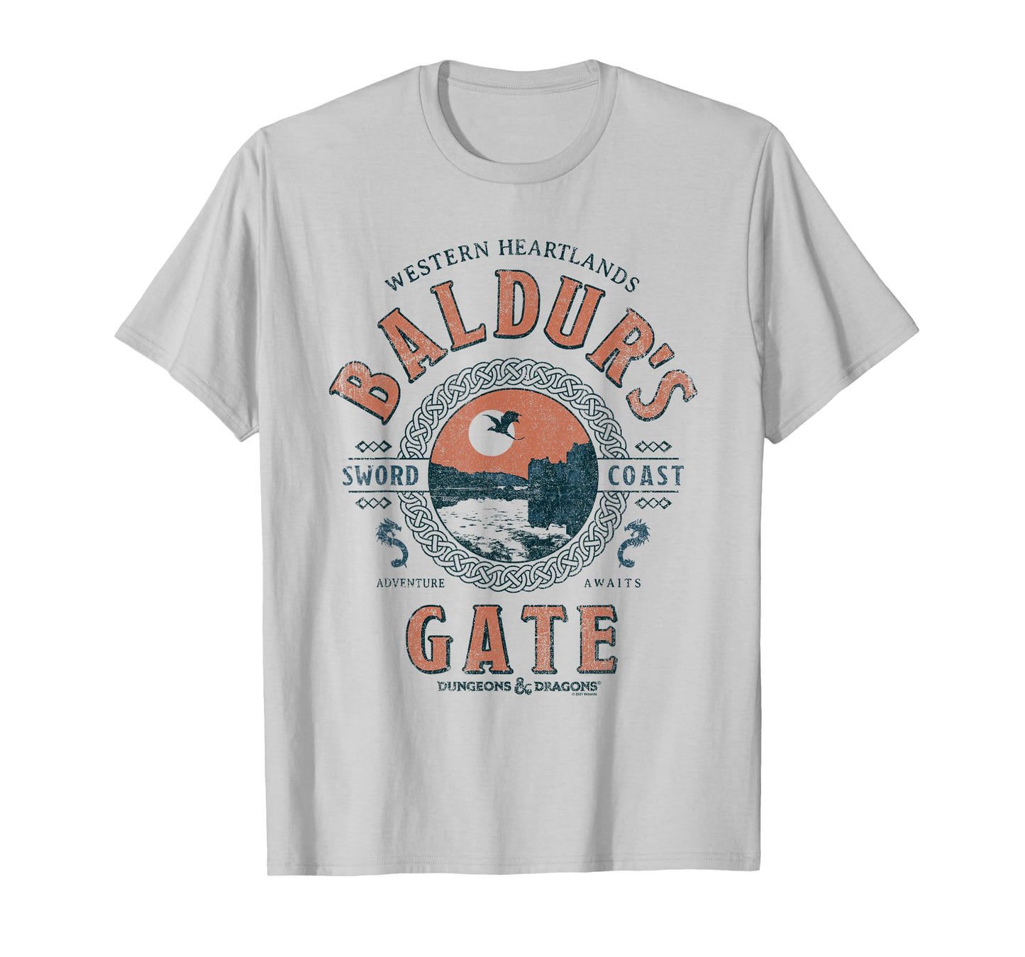 Dungeons & Dragons Adventure Awaits at Baldur's Gate T-Shirt