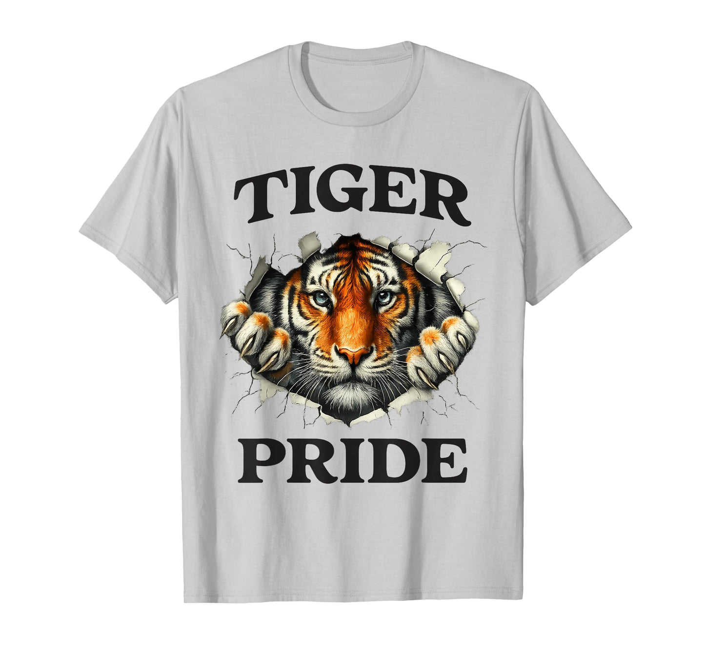 Retro Tiger Pride School Team Sports Vintage Design T-Shirt