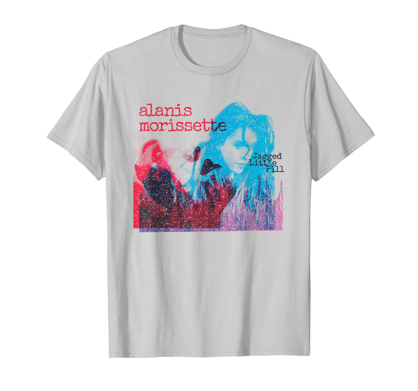 Alanis Morissette - Jagged Little Pill Halftone T-Shirt