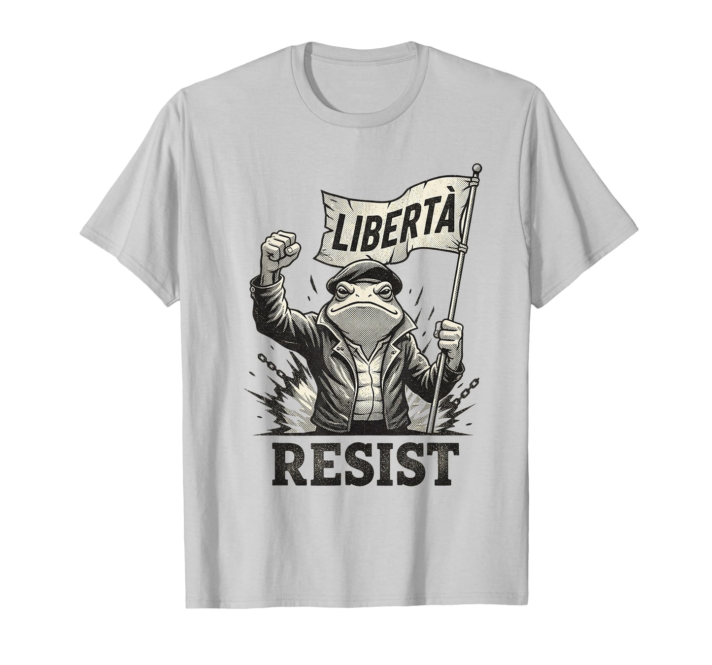Portland Frog Protest Shirt Funny Portland Frog T-Shirt