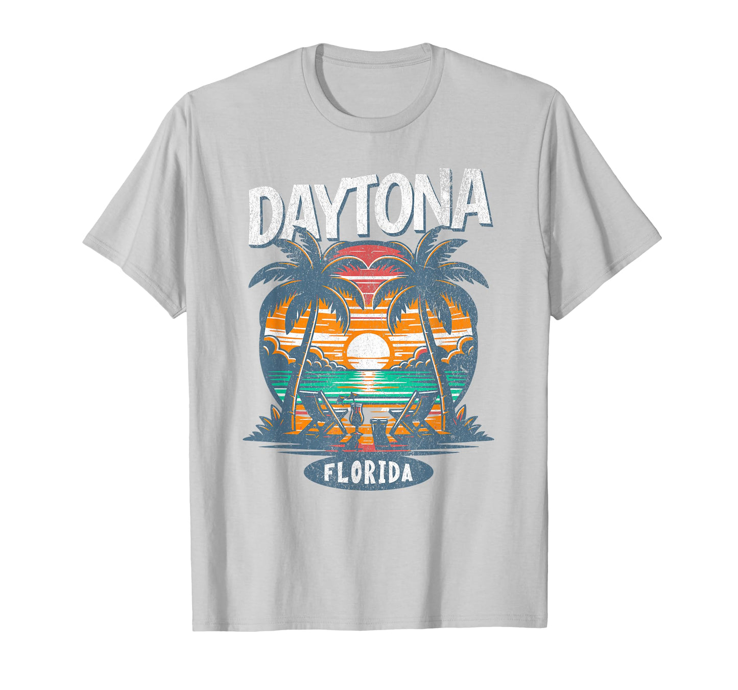 Daytona Beach Florida Vintage Spring Break Vacation Retro T-Shirt