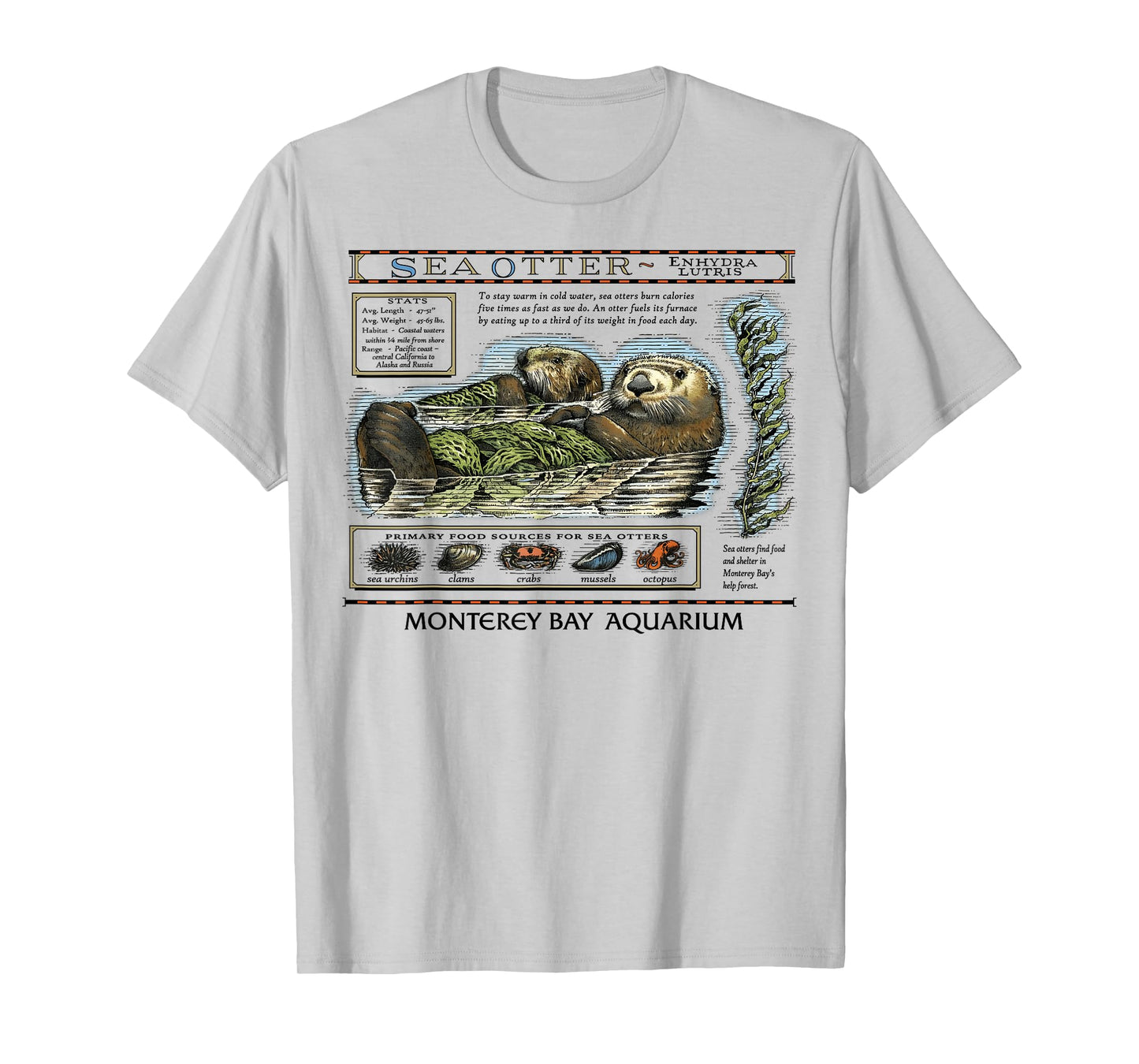 Vintage Sea Otters T-Shirt