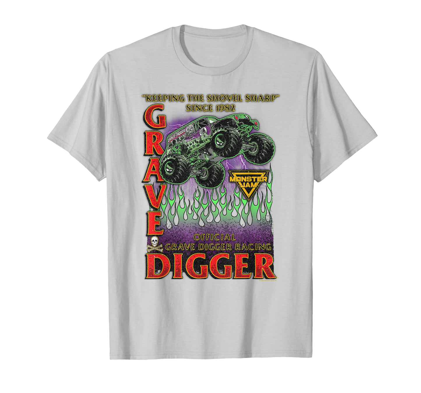 Monster Jam Keeping The Shovel Sharp Since 1982 Motor Sports T-Shirt