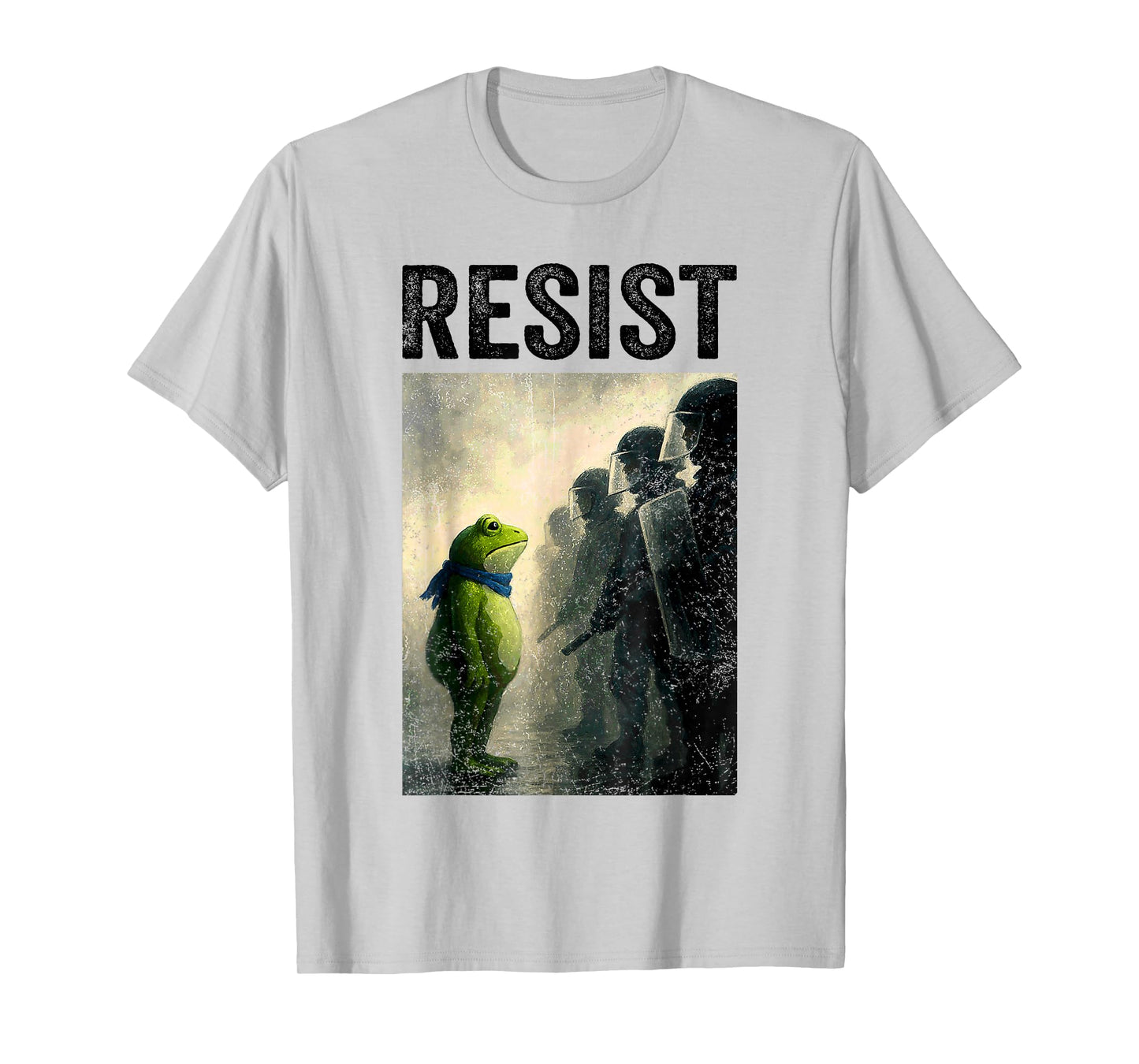 Resist Frog Portland Frog Protest T-Shirt