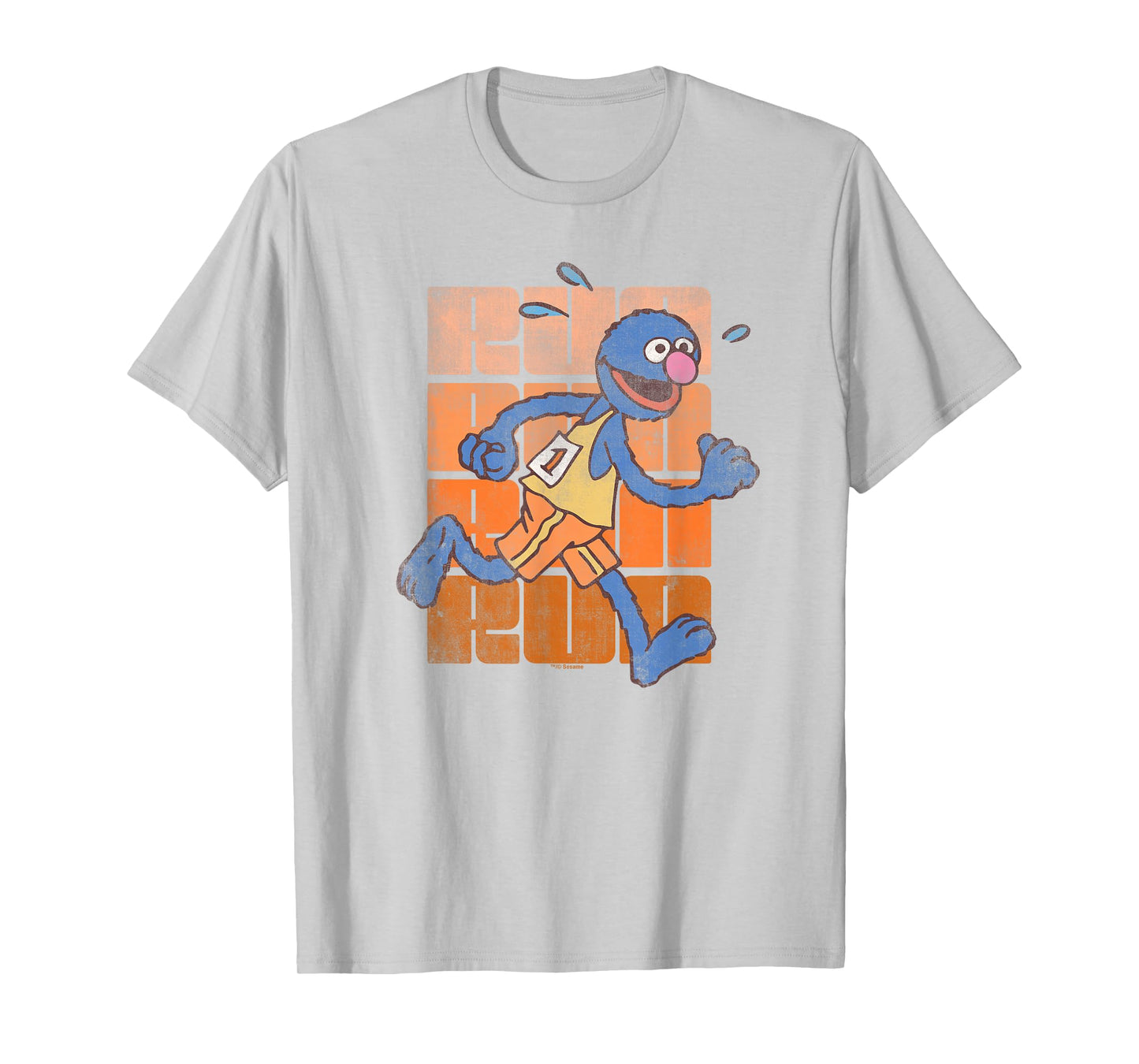 Sesame Street Run Run Grover T-Shirt