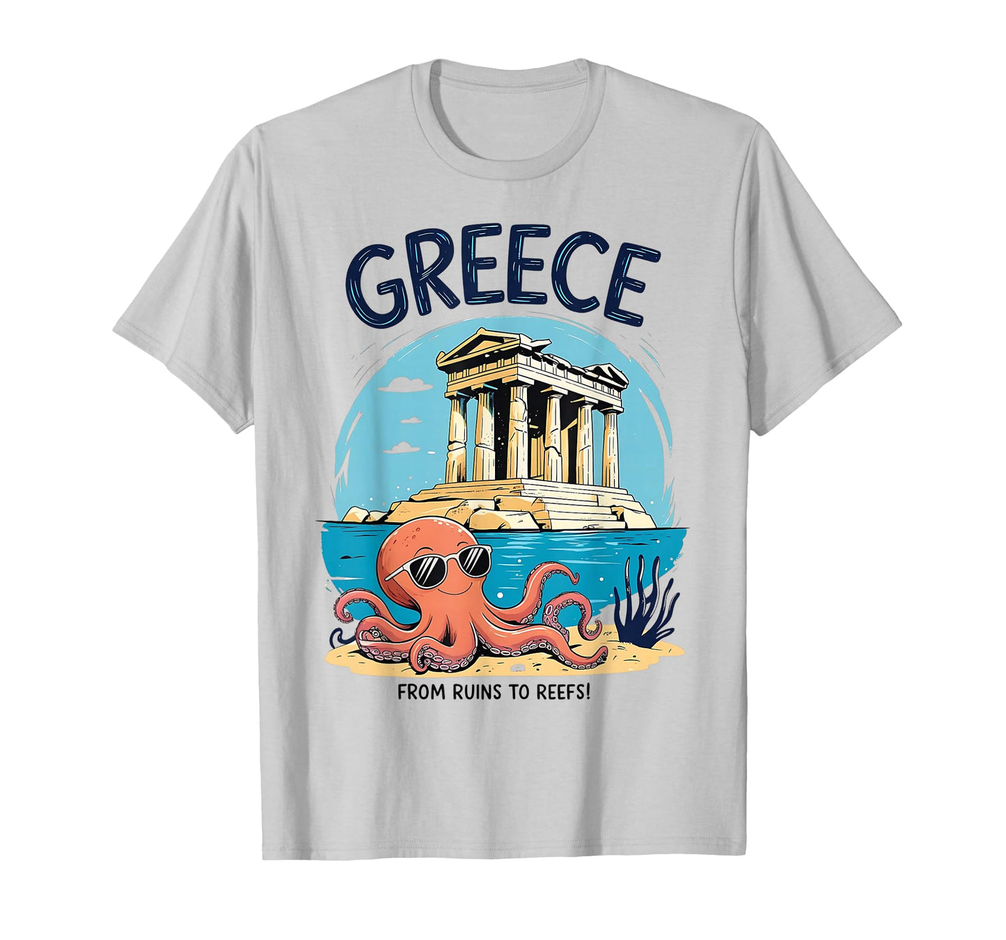Kids Souvenir from Greece Athens Greek Family Ideas Girls T-Shirt