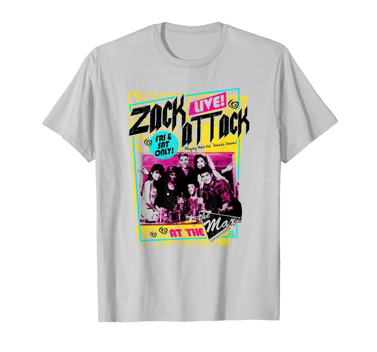 Saved By The Bell Zack Attack Live T-Shirt