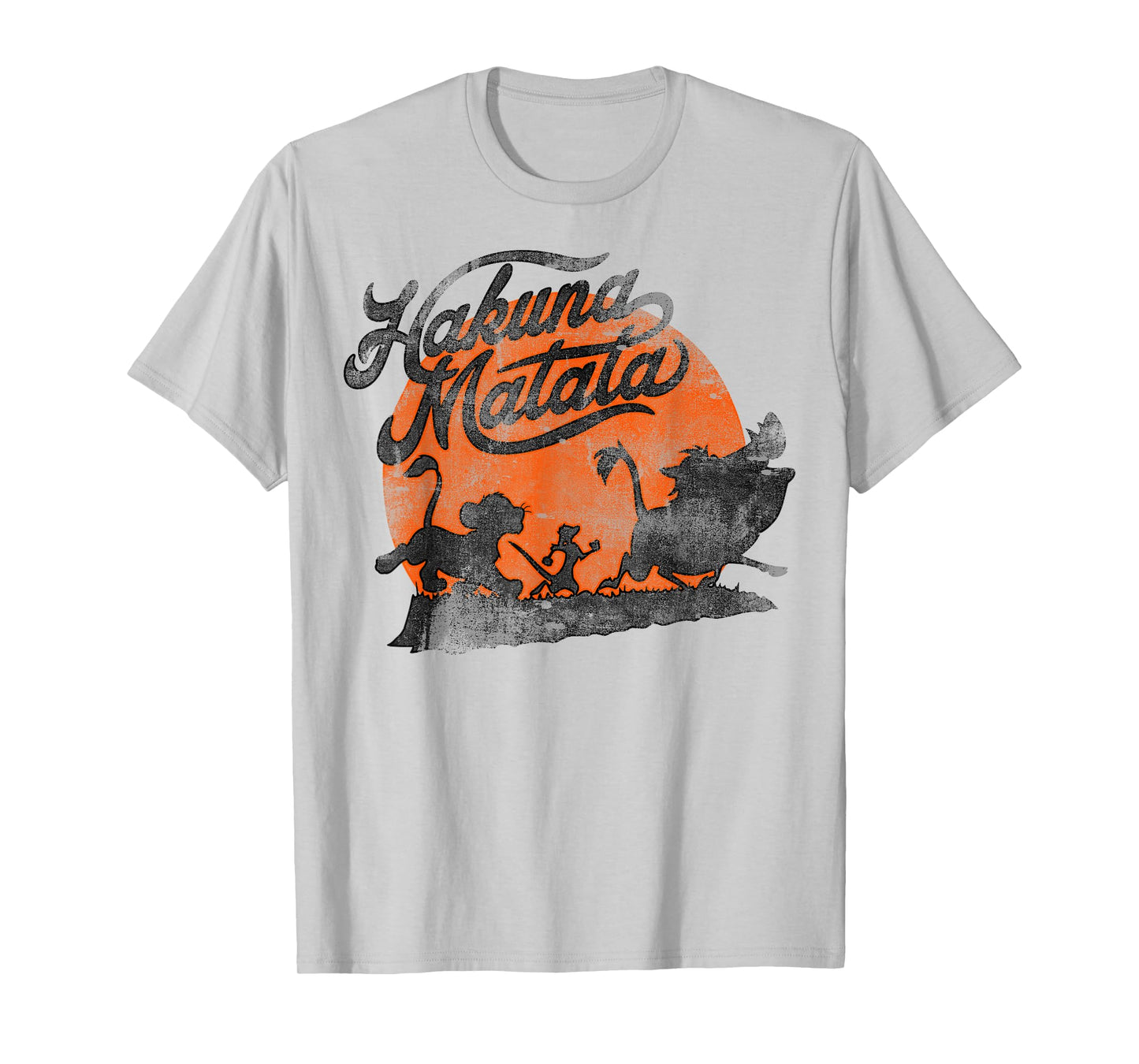 Disney Lion King Hakuna Matata Orange Sunset Vintage T-Shirt T-Shirt