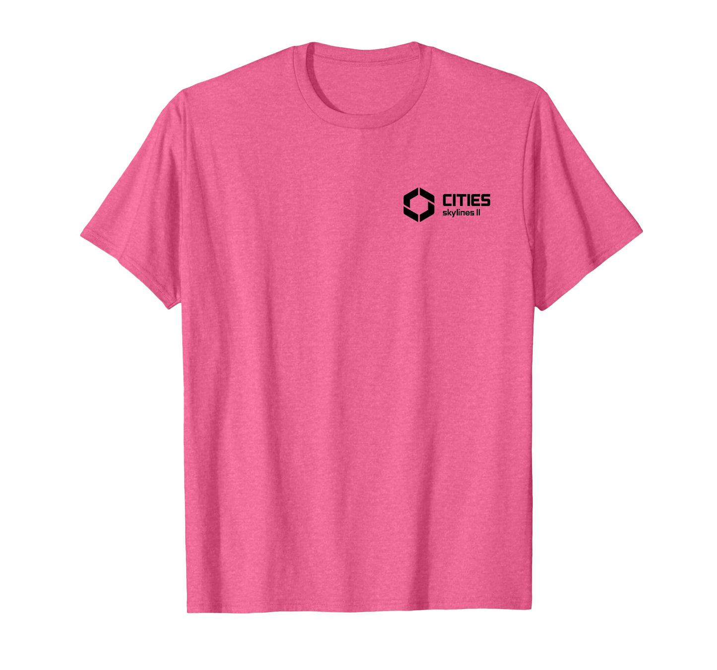 Cities Skylines II game logo black T-Shirt