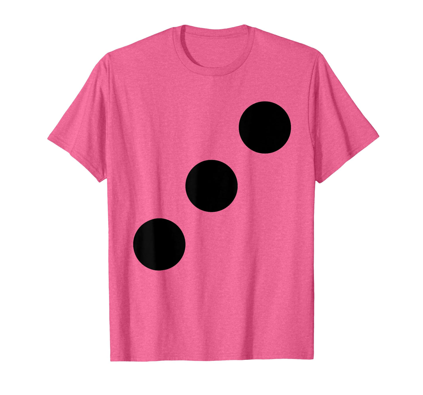 Human Dice Number 3 Group Matching Halloween Costume Family T-Shirt