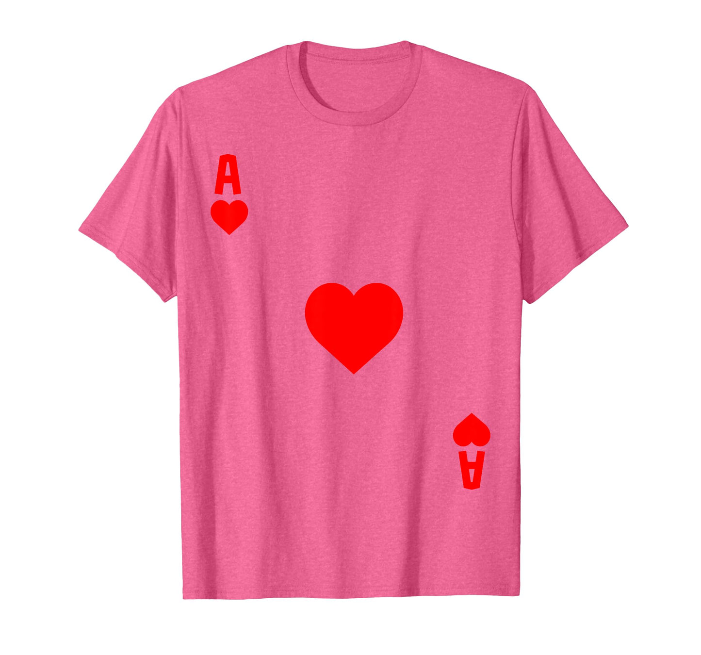 Ace of Hearts Cards Deck Halloween Costume T-Shirt