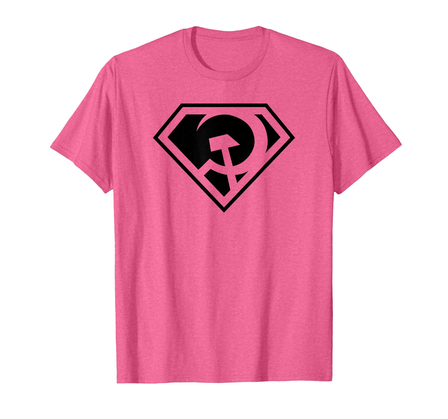 Super communist red child sun heroic hammer sickle black T-Shirt