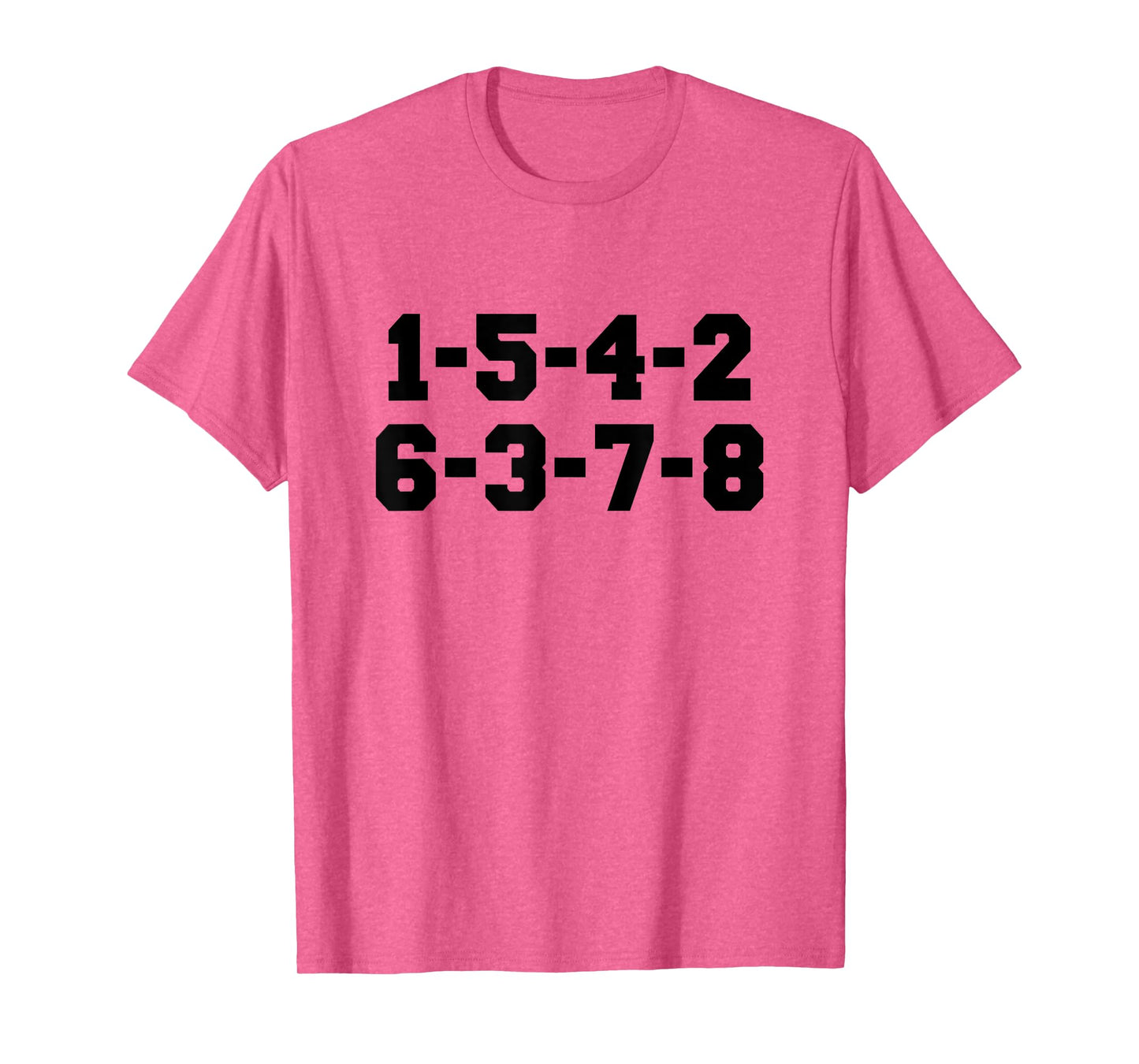 1-5-4-2-6-3-7-8 T-Shirt