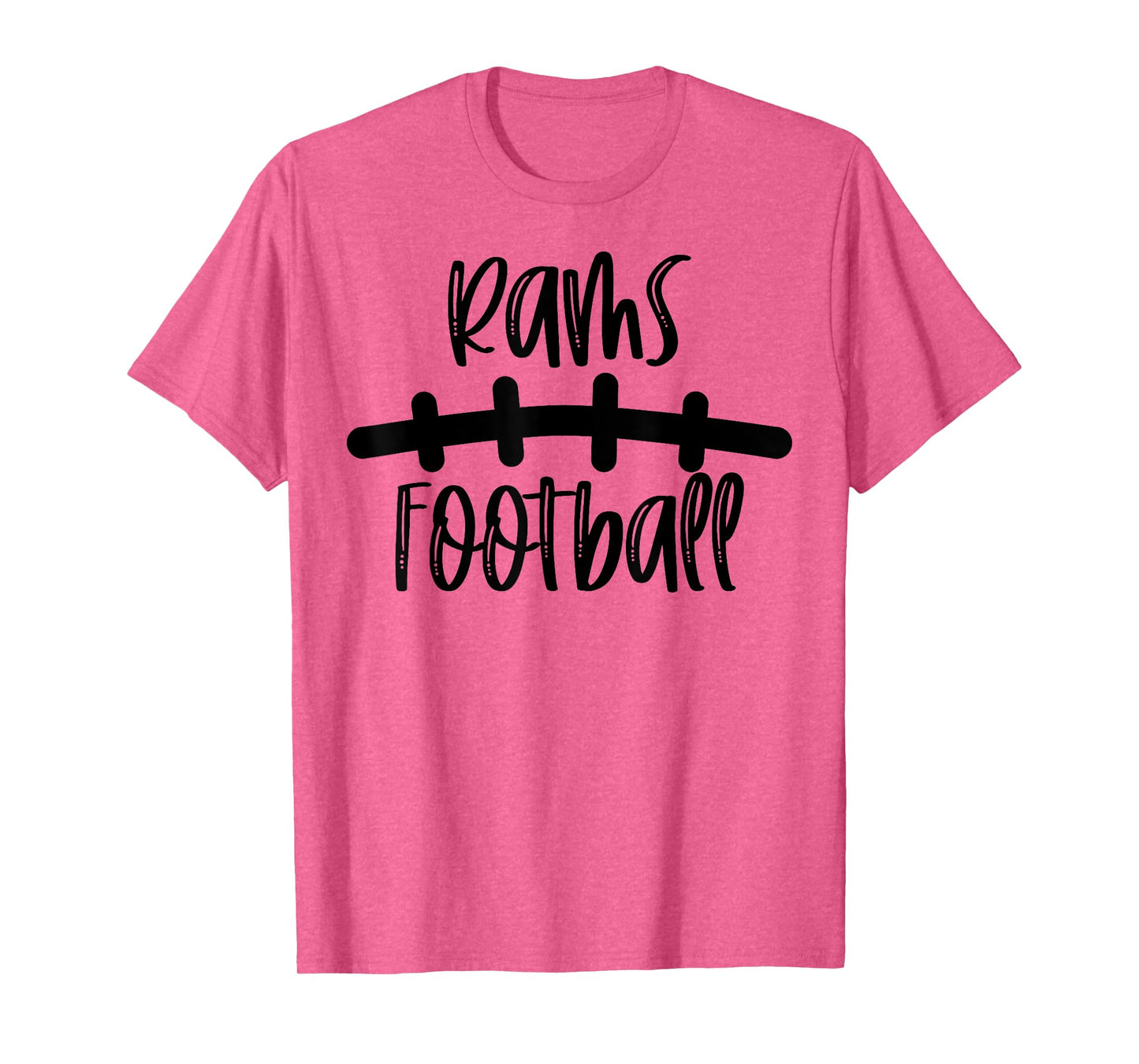 Rams Football School Spirit Team Mascot Game Night T-Shirt