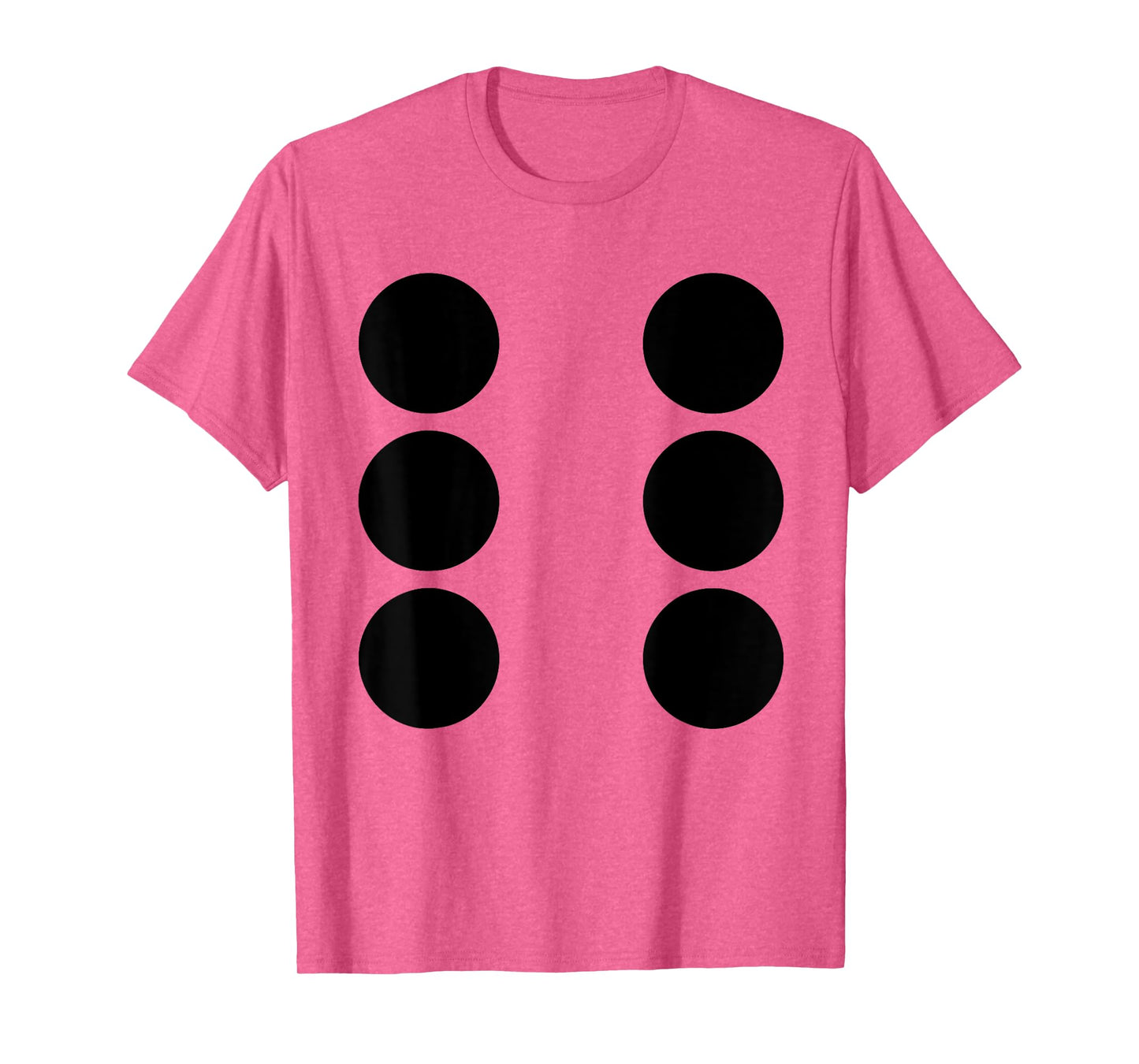 Human Dice Number 6 Group Matching Halloween Costume Family T-Shirt