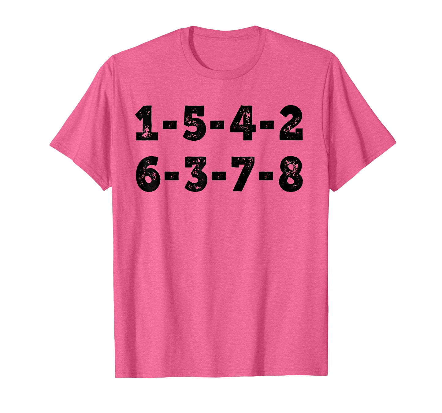 1 5 4 2 6 3 7 8 Engine Strokes diagram T-Shirt