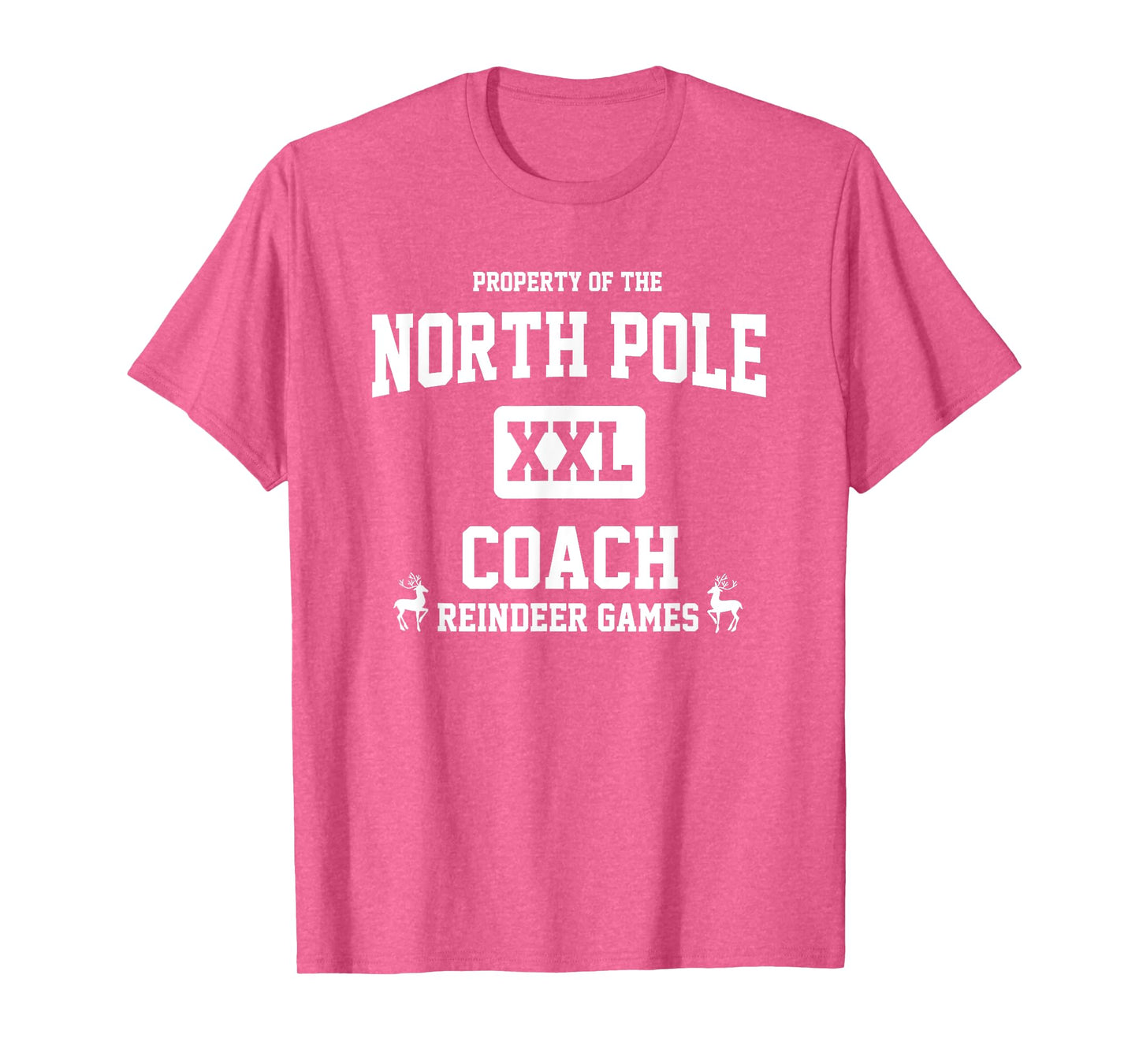 Property of the North Pole coach reindeer games t-shirt T-Shirt