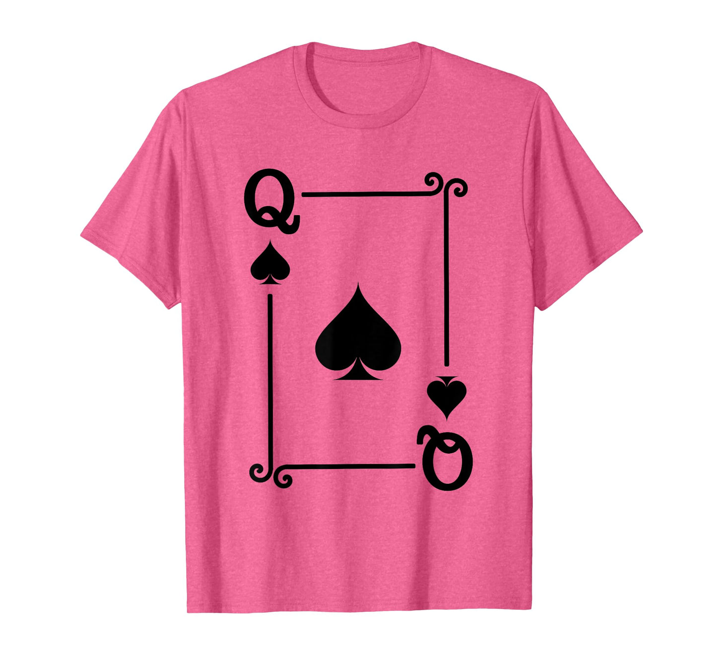 Playing Cards Costume - Queen Spades Card - Queen Card T-Shirt
