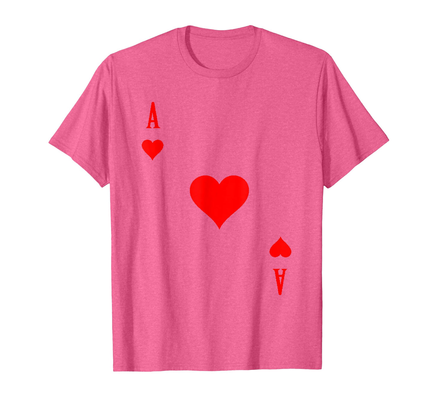 Ace of Hearts Costume Funny Poker Card Deck T-Shirt