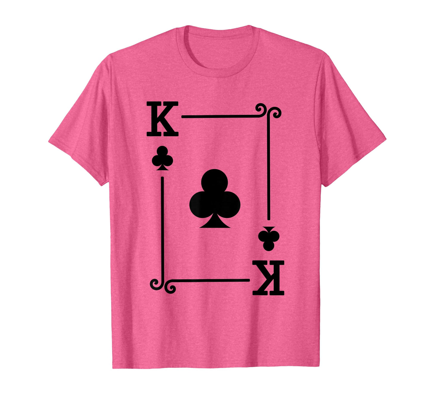 Playing Cards Costume - Clubs Card Suit - King Clubs T-Shirt