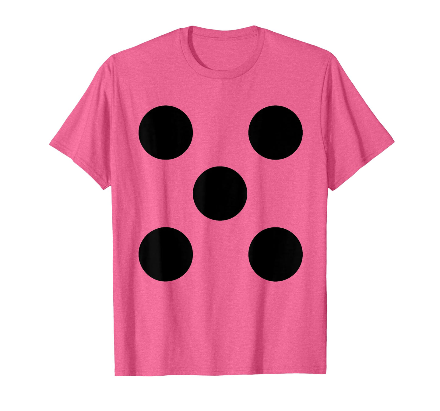Human Dice Number 5 Group Matching Halloween Costume Family T-Shirt