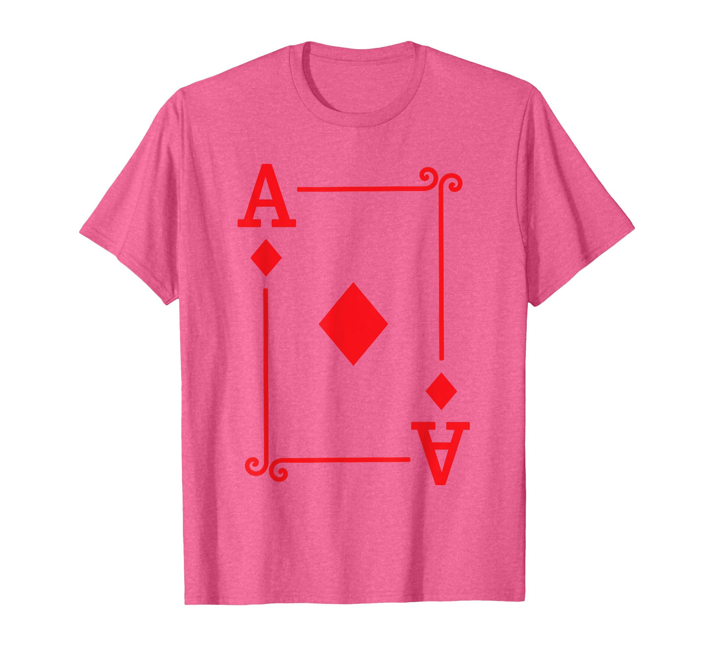 Playing Cards - Matching Diamonds Card Suits - Ace Card T-Shirt