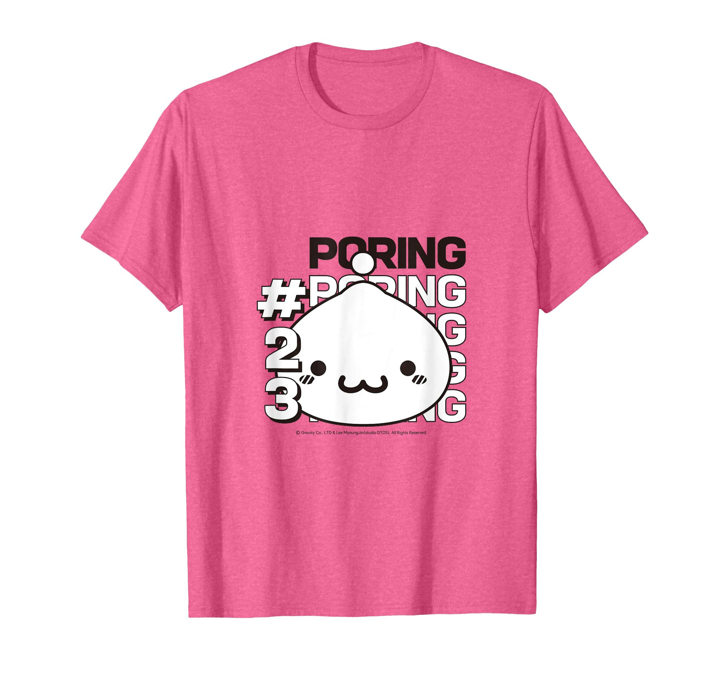 Ragnarok 23rd Anniversary PORING Character for Gaming Fans T-Shirt