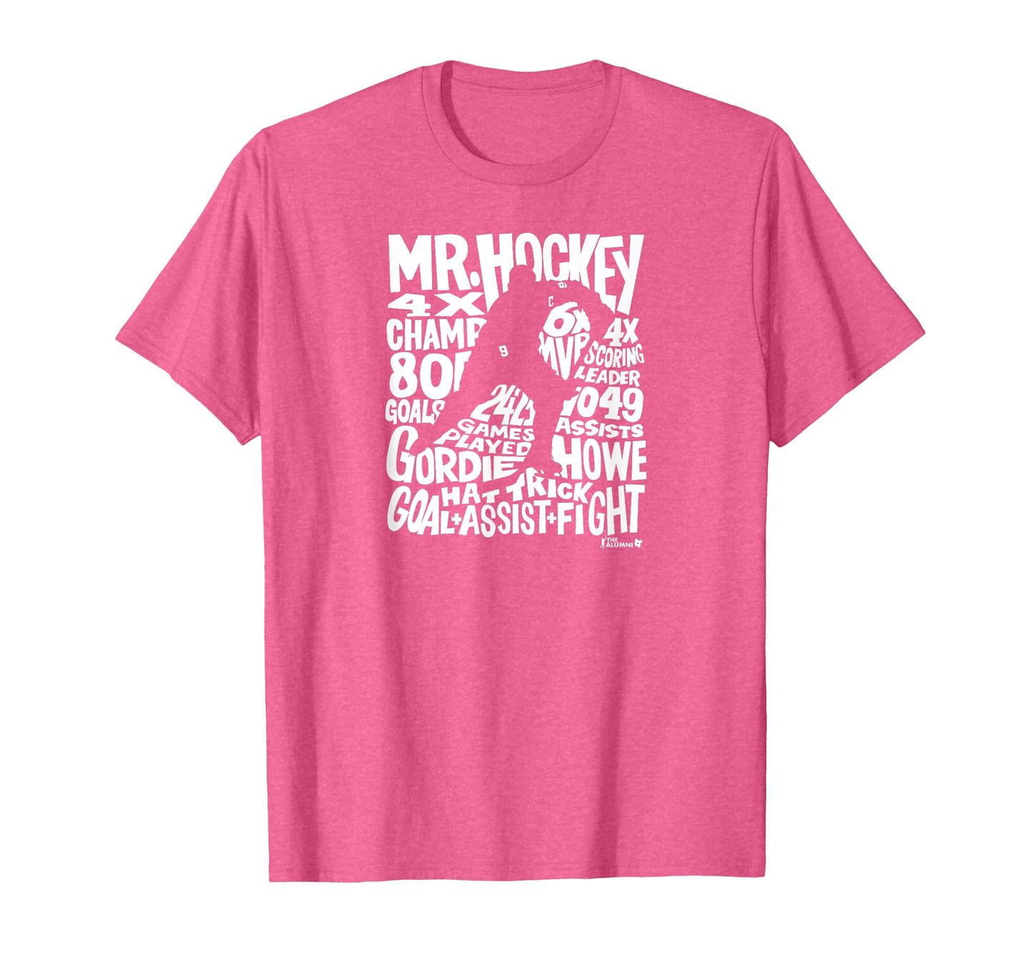Gordy Howe - Word Art - Detroit Hockey T-Shirt